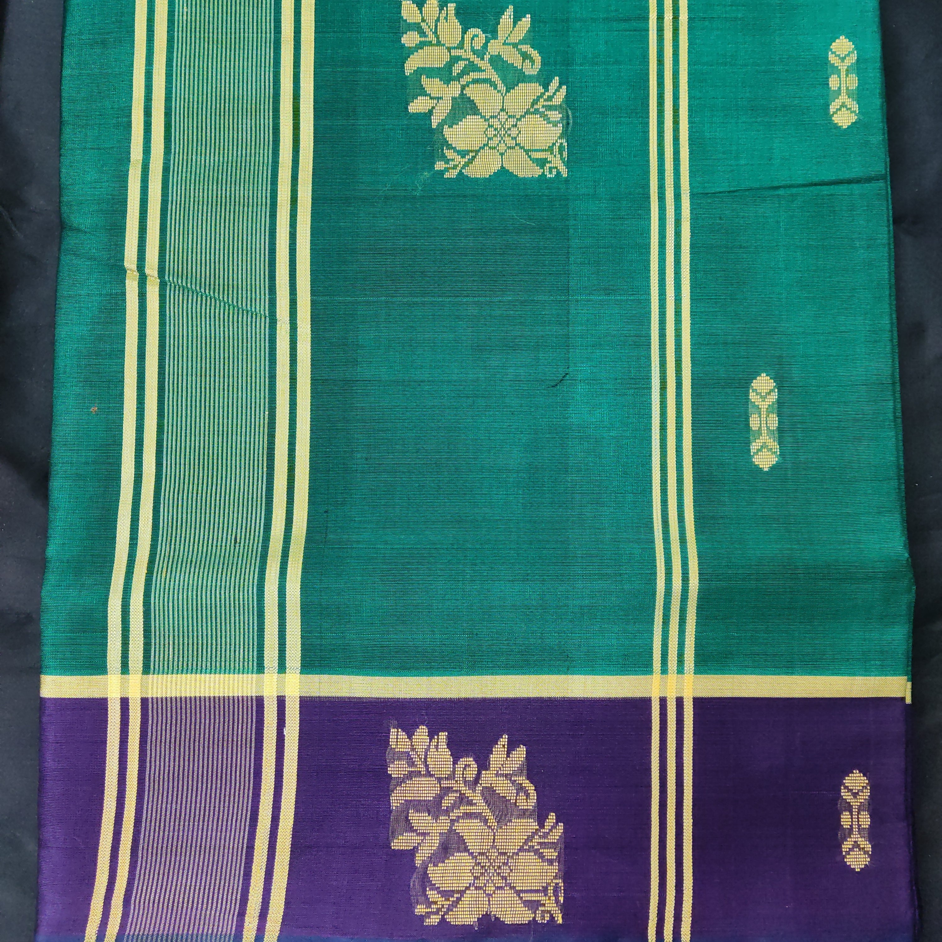 Devendra 10yards Body  Embossed