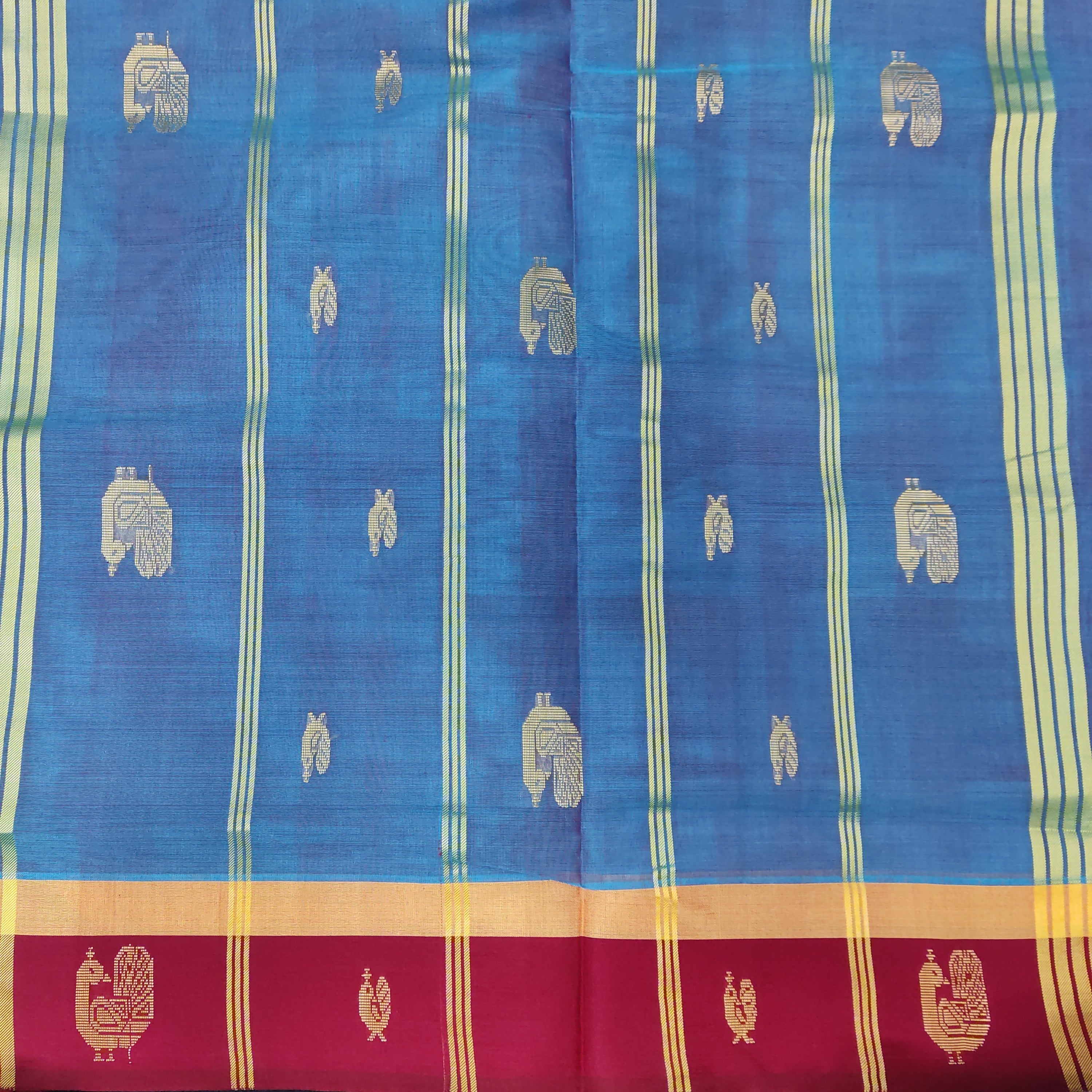 Devendra 10.5yards Body  Embossed