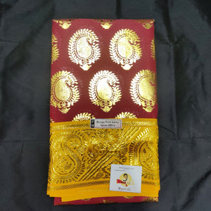 Mango Print Swamy Saree