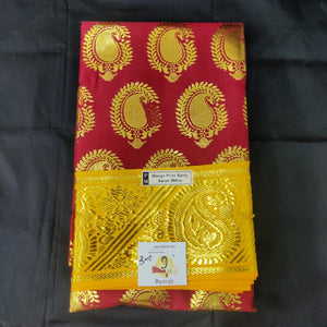 Mango Print Swamy Saree