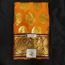 Load image into Gallery viewer, Mango Print Swamy Saree big