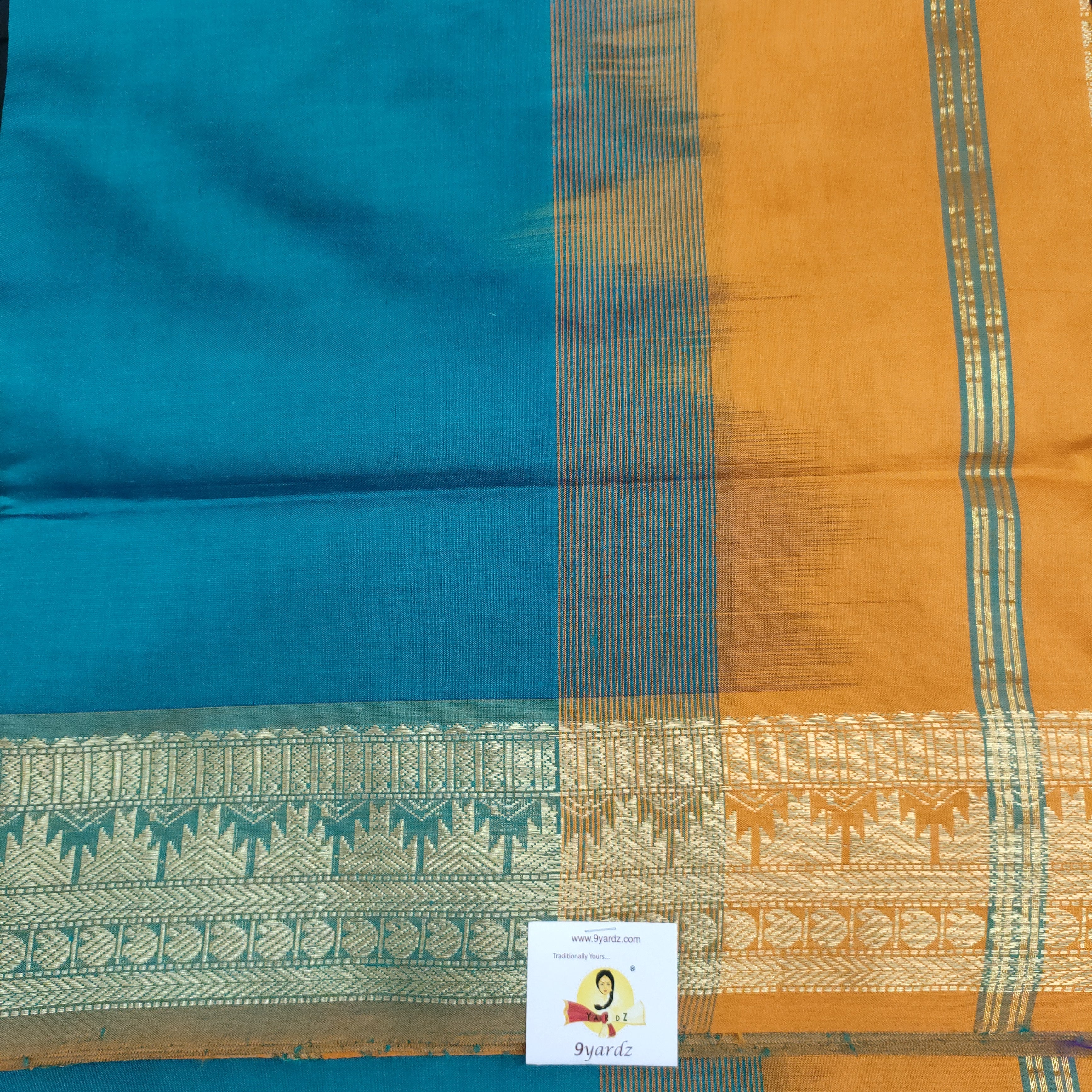 Semi silk cotton 6Yards