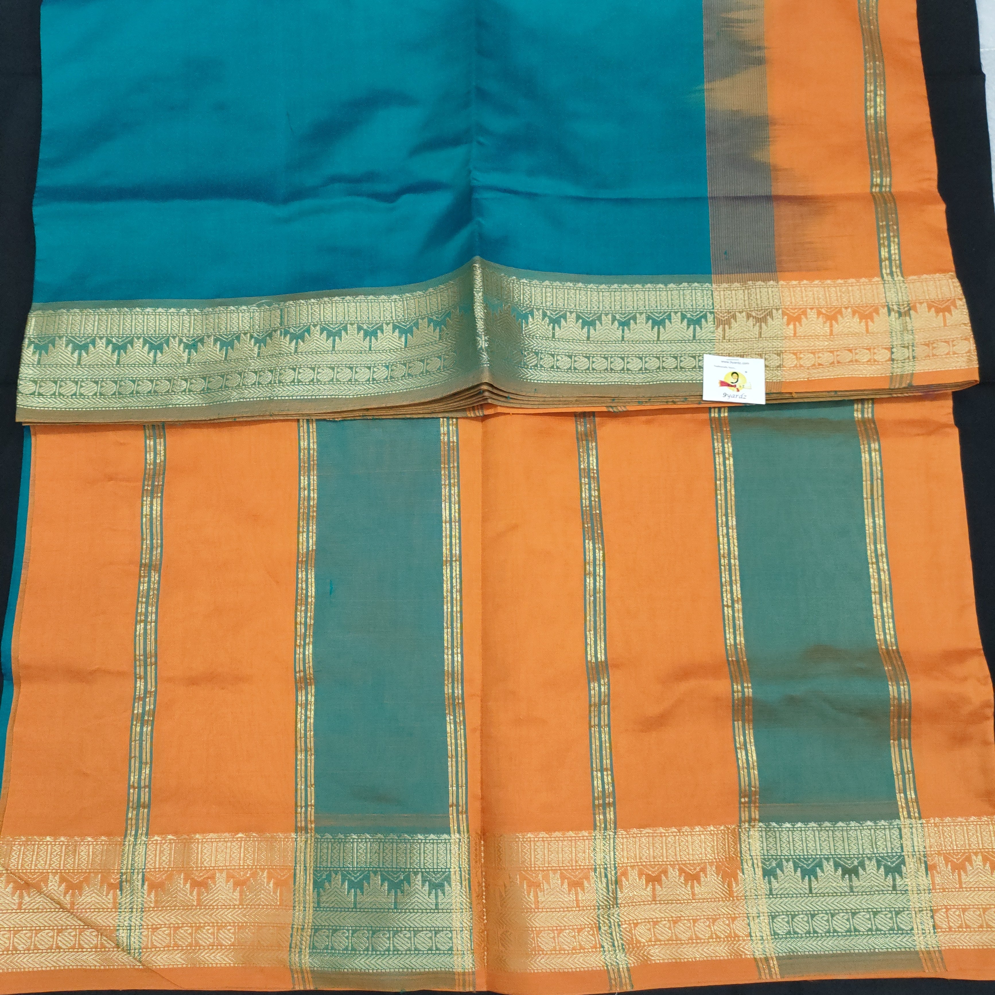 Semi silk cotton 6Yards