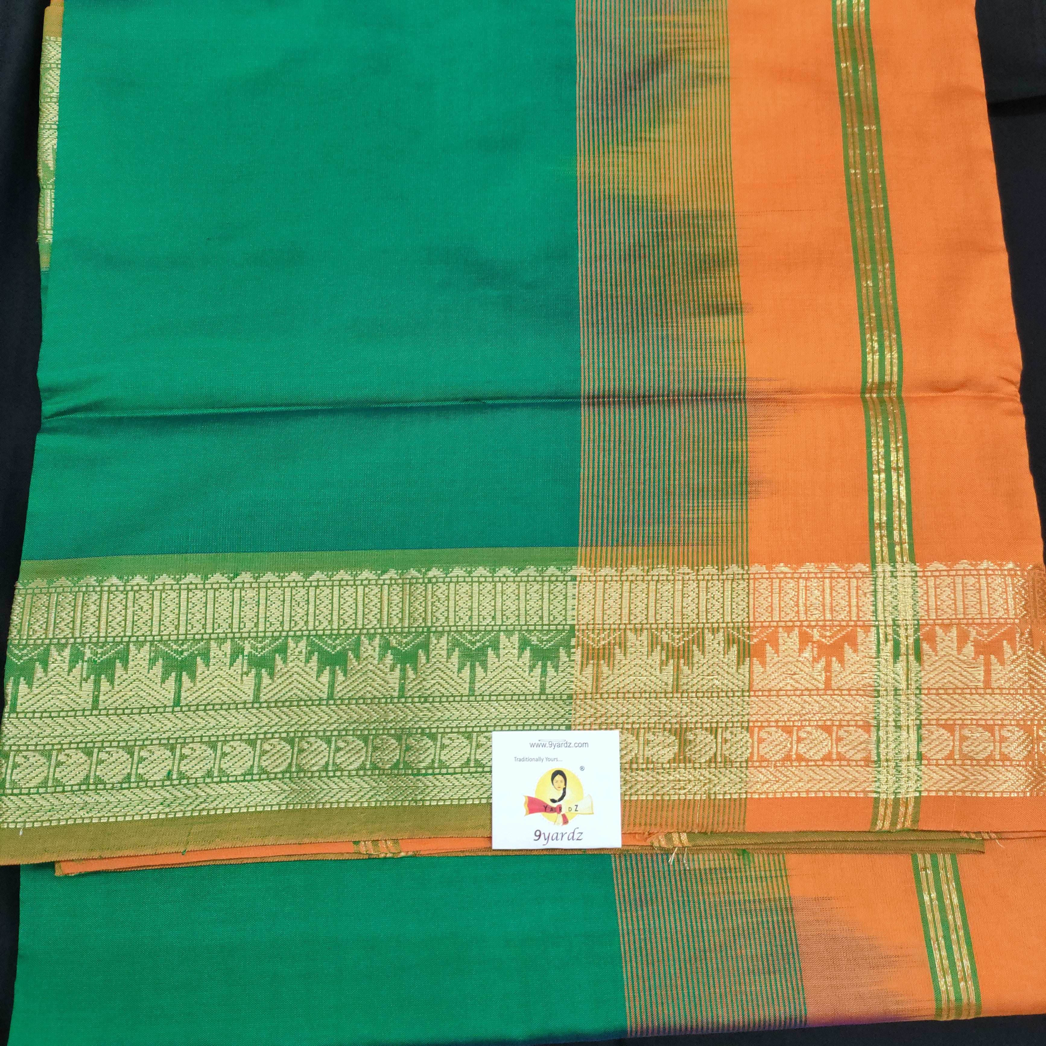 Semi silk cotton 6Yards