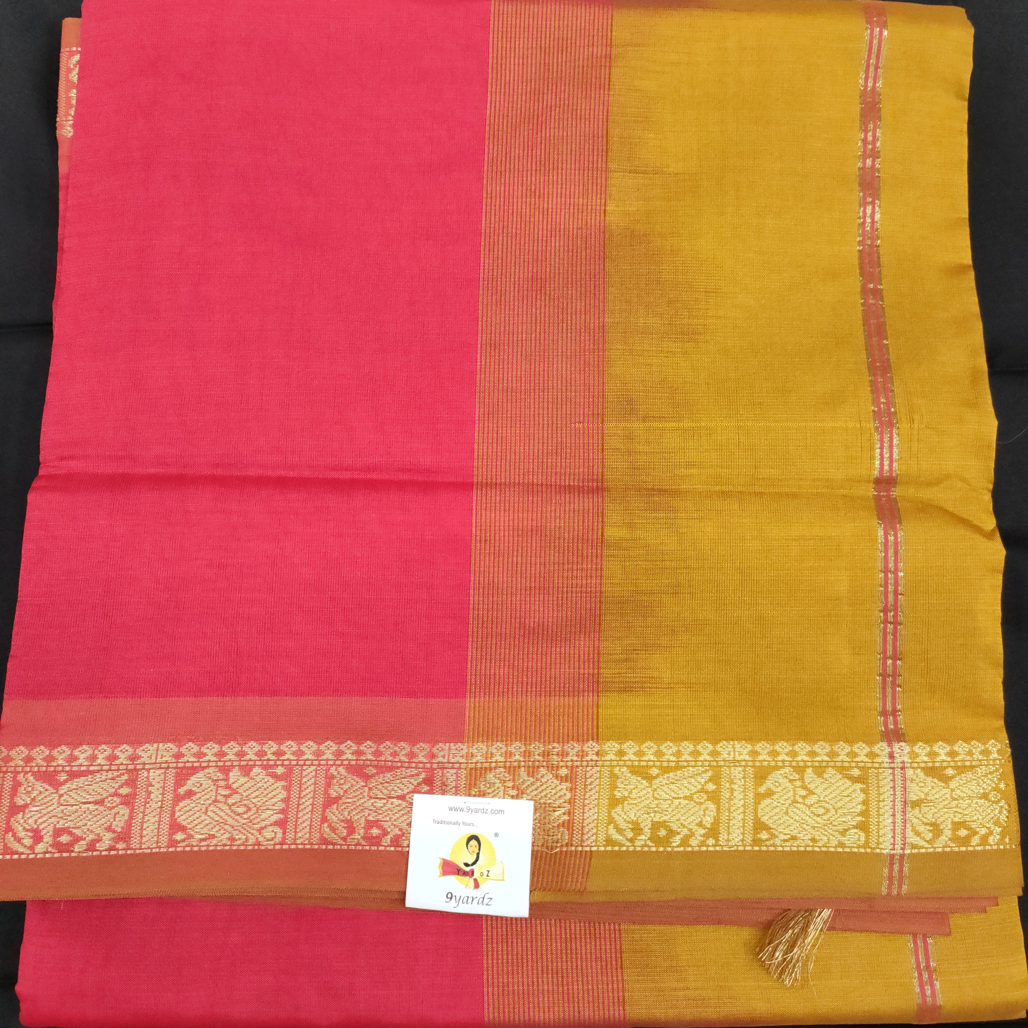 Semi silk cotton 6Yards