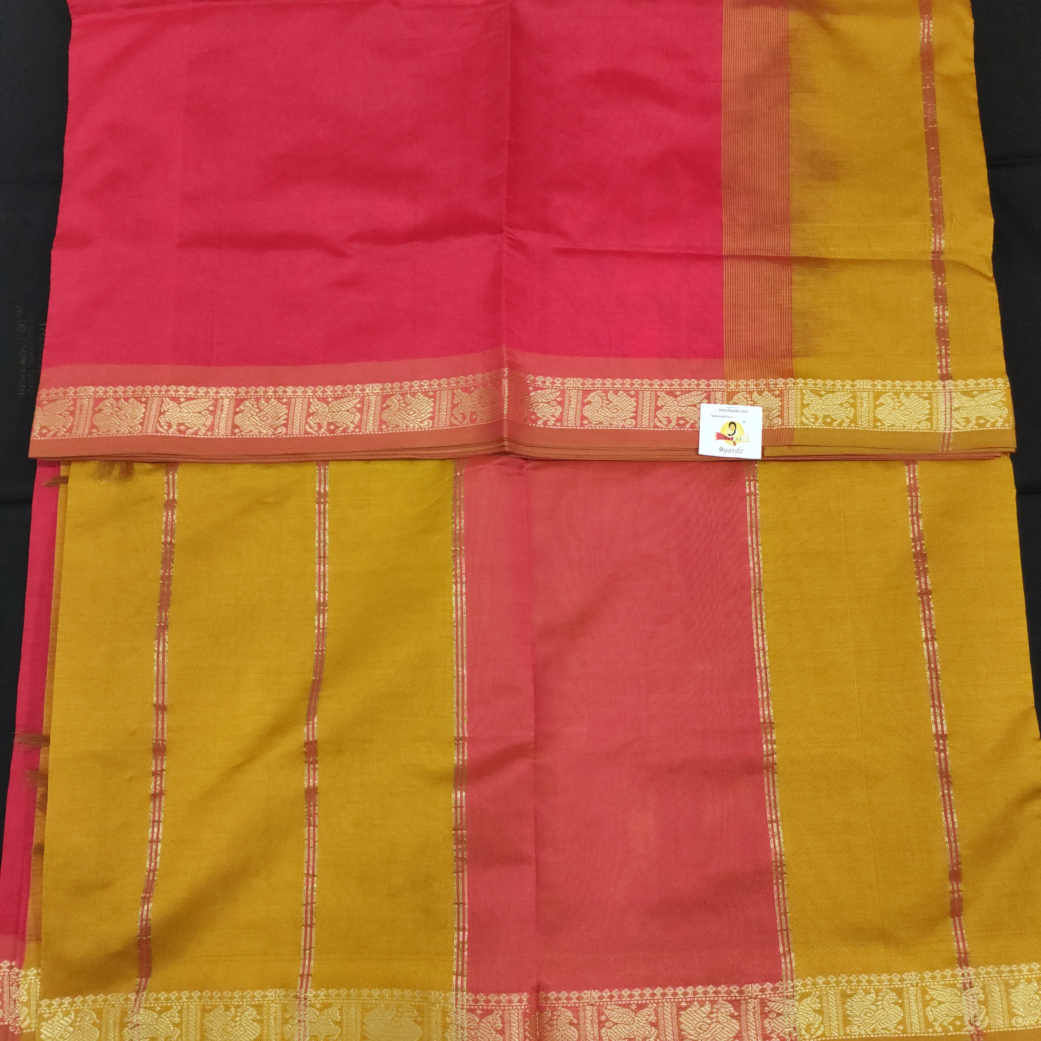 Semi silk cotton 6Yards