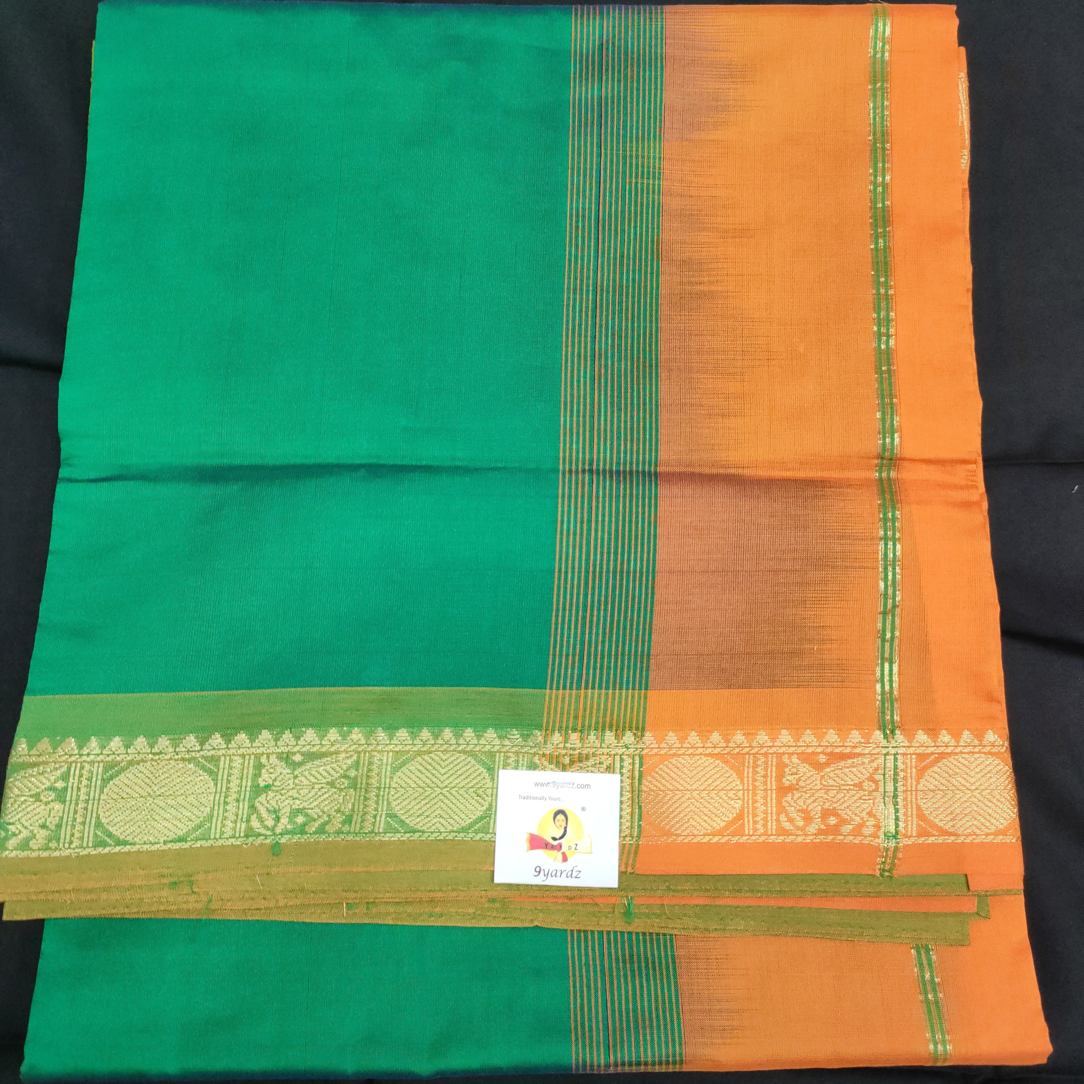 Semi silk cotton 6Yards