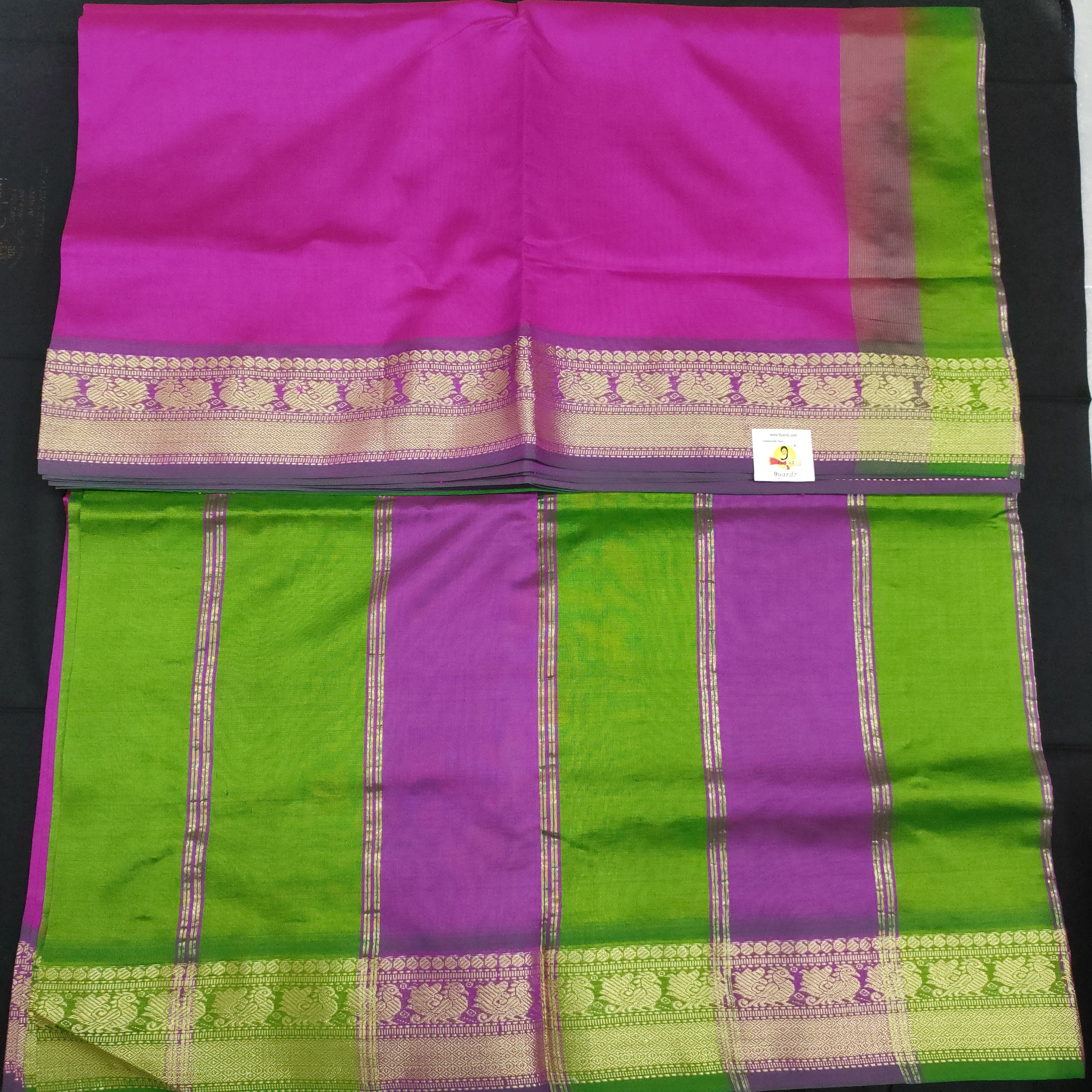 Semi silk cotton 6Yards