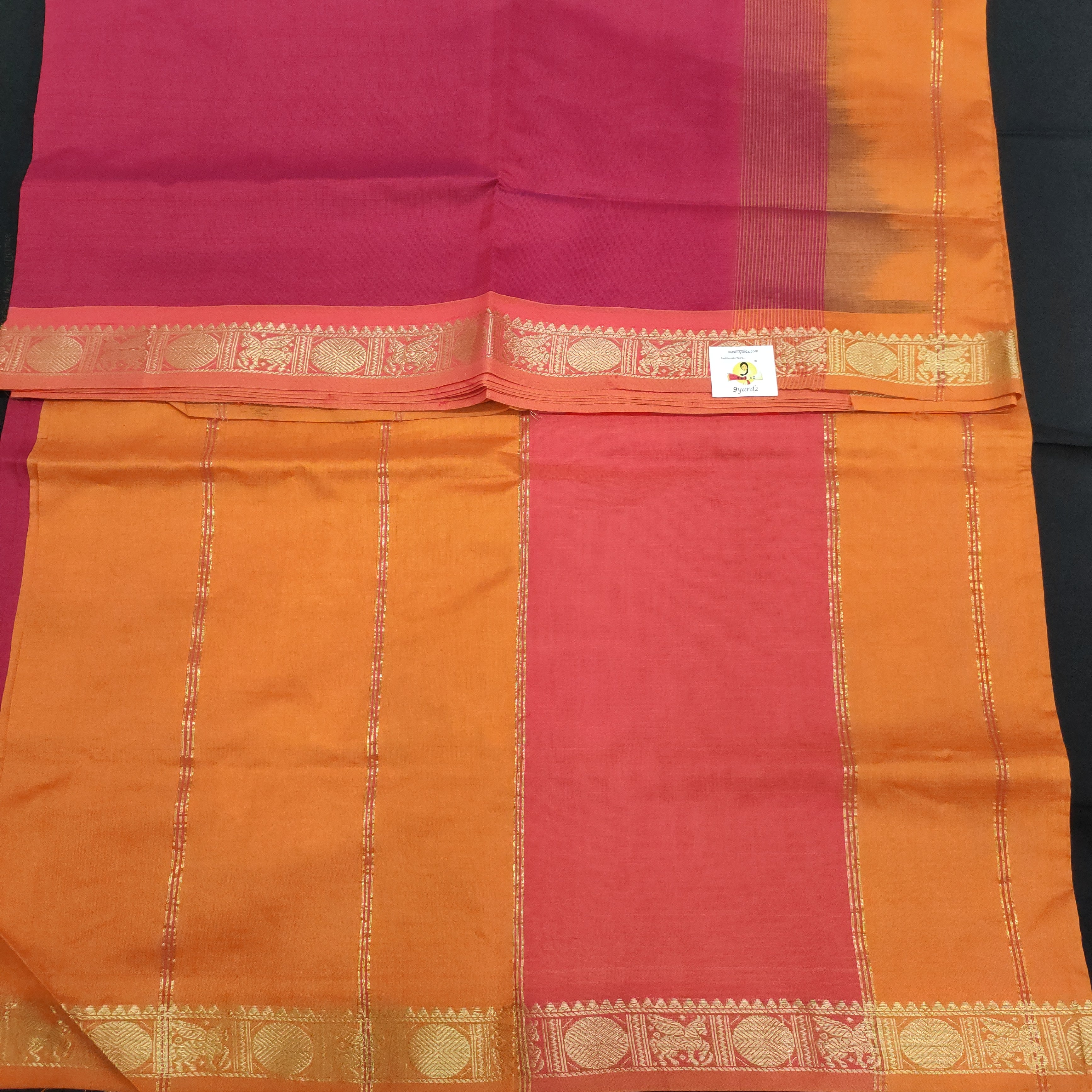 Semi silk cotton 6Yards