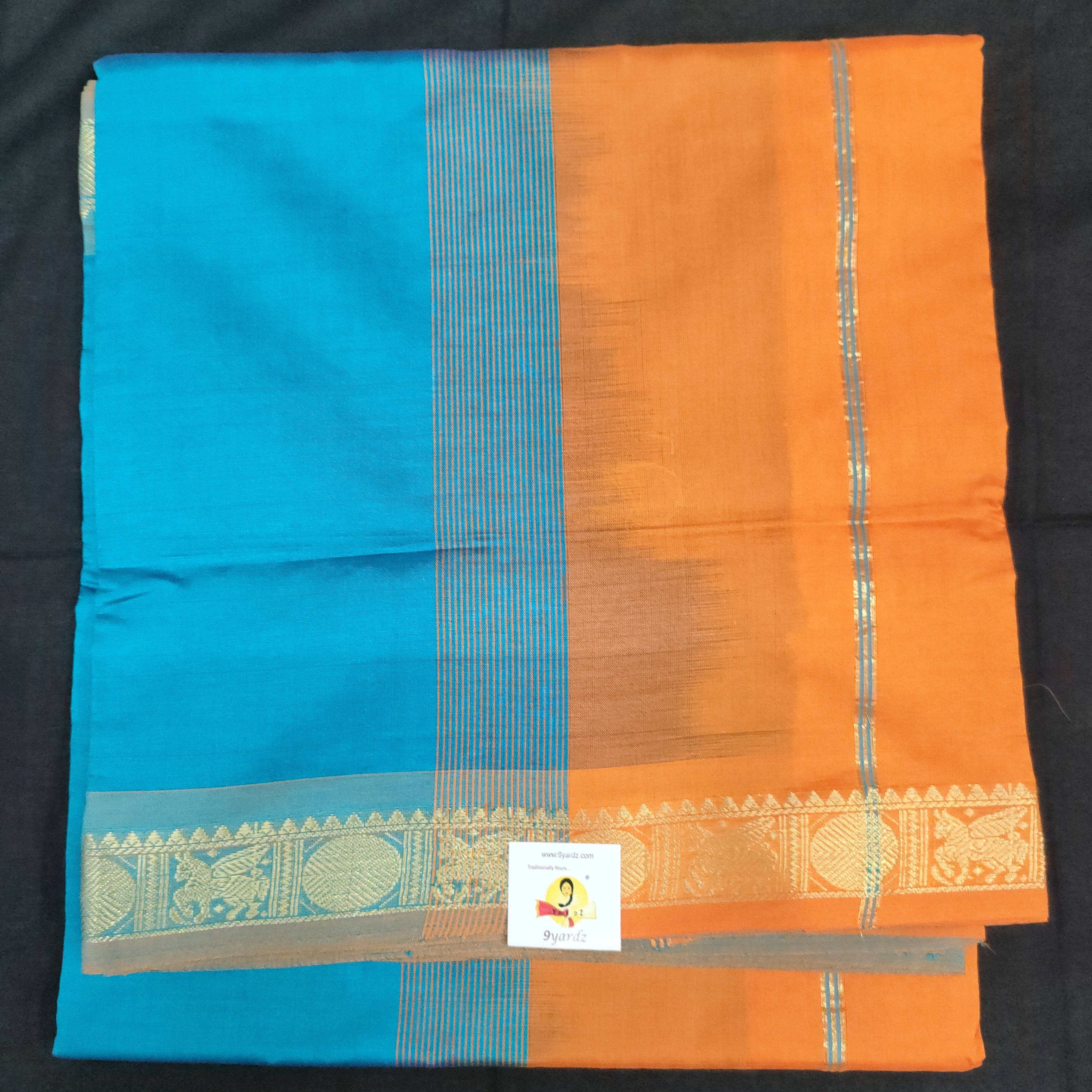 Semi silk cotton 6Yards