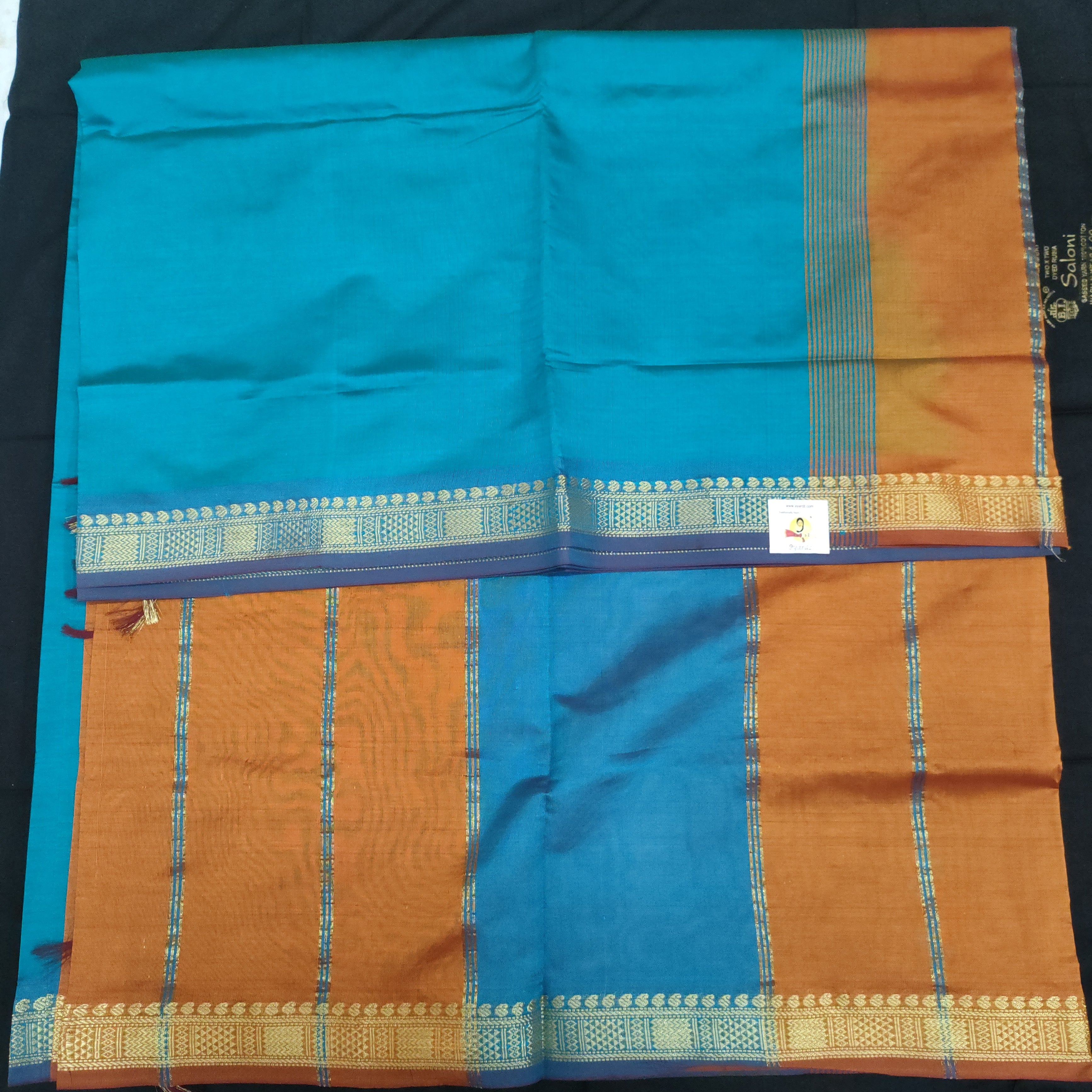 Semi silk cotton 6Yards