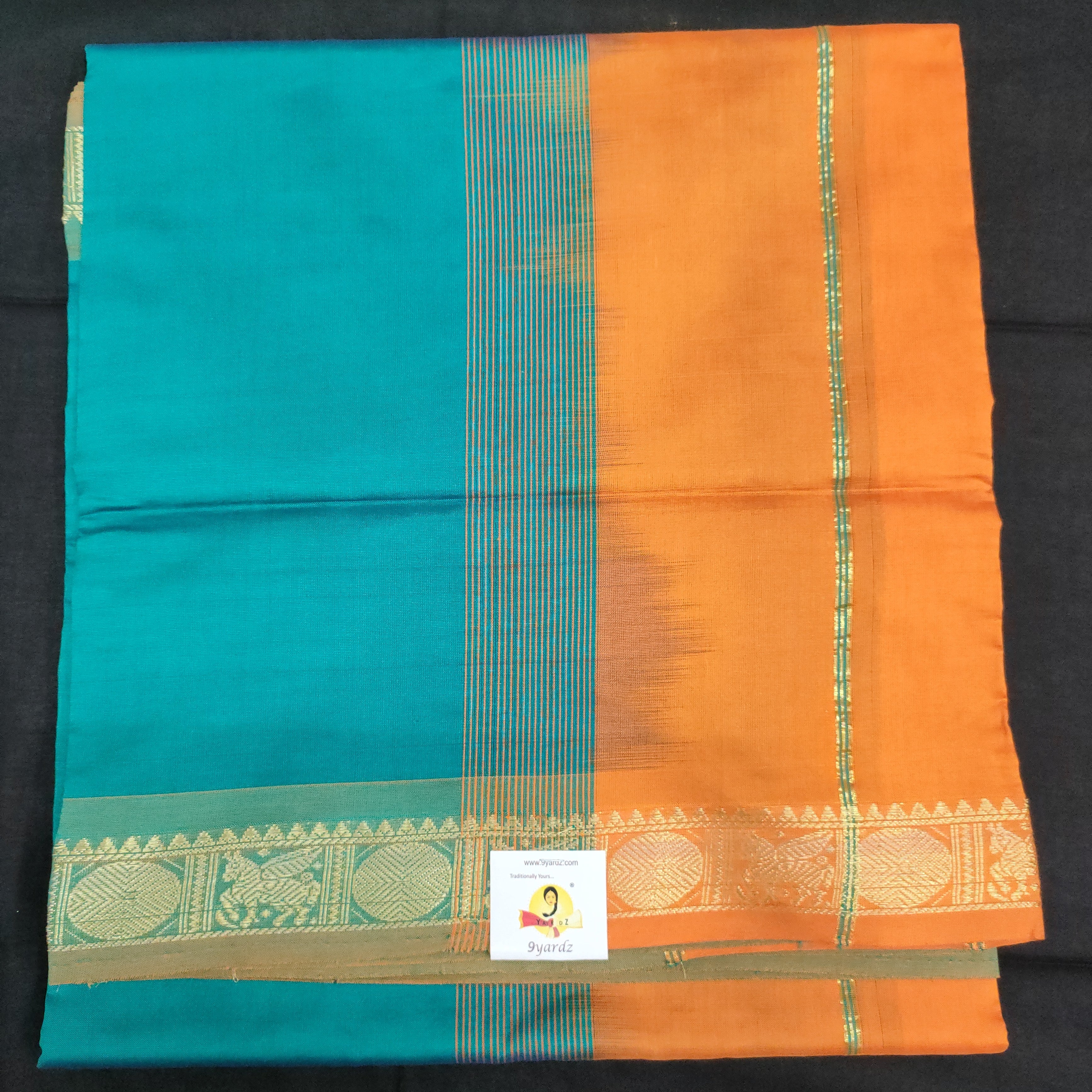 Semi silk cotton 6Yards