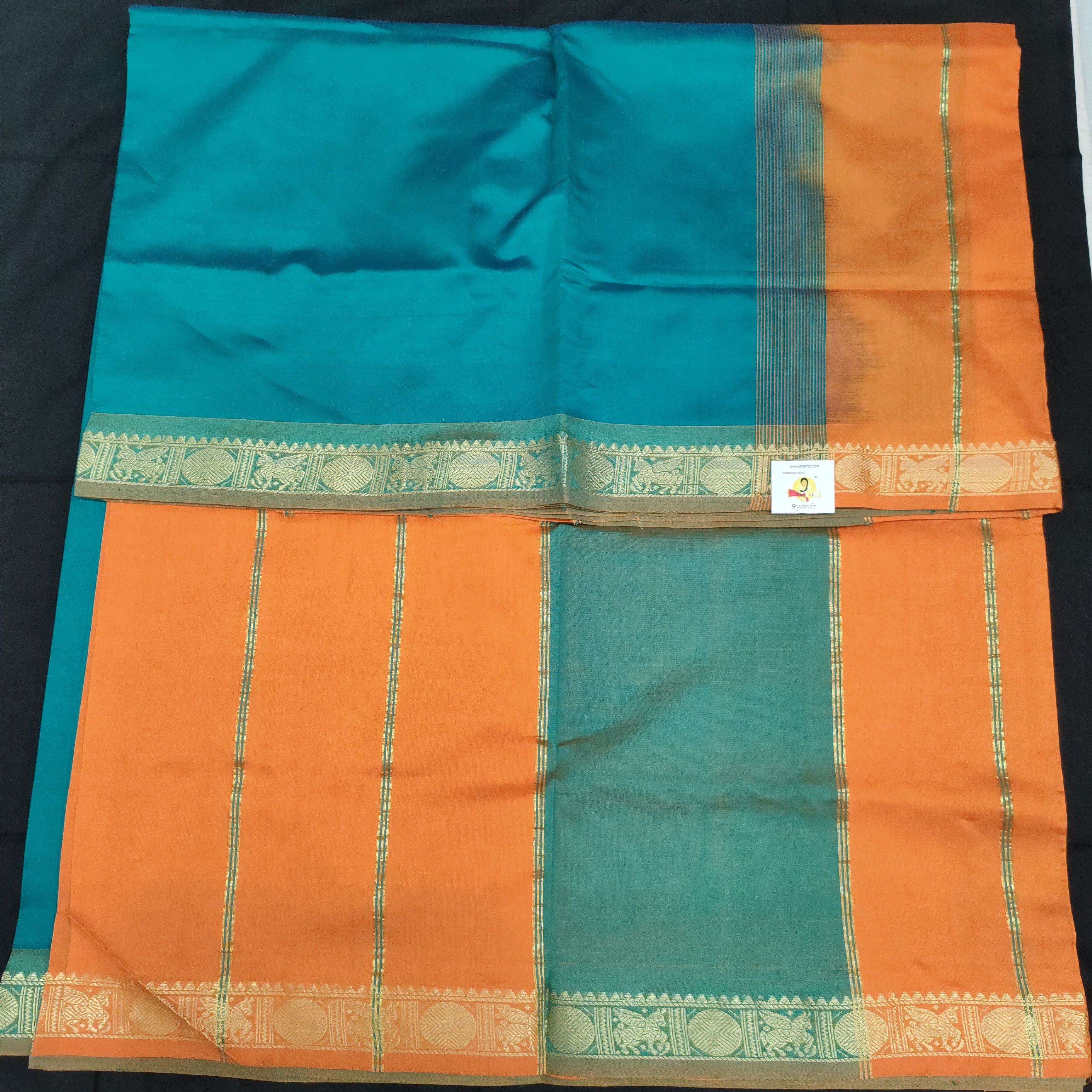 Semi silk cotton 6Yards
