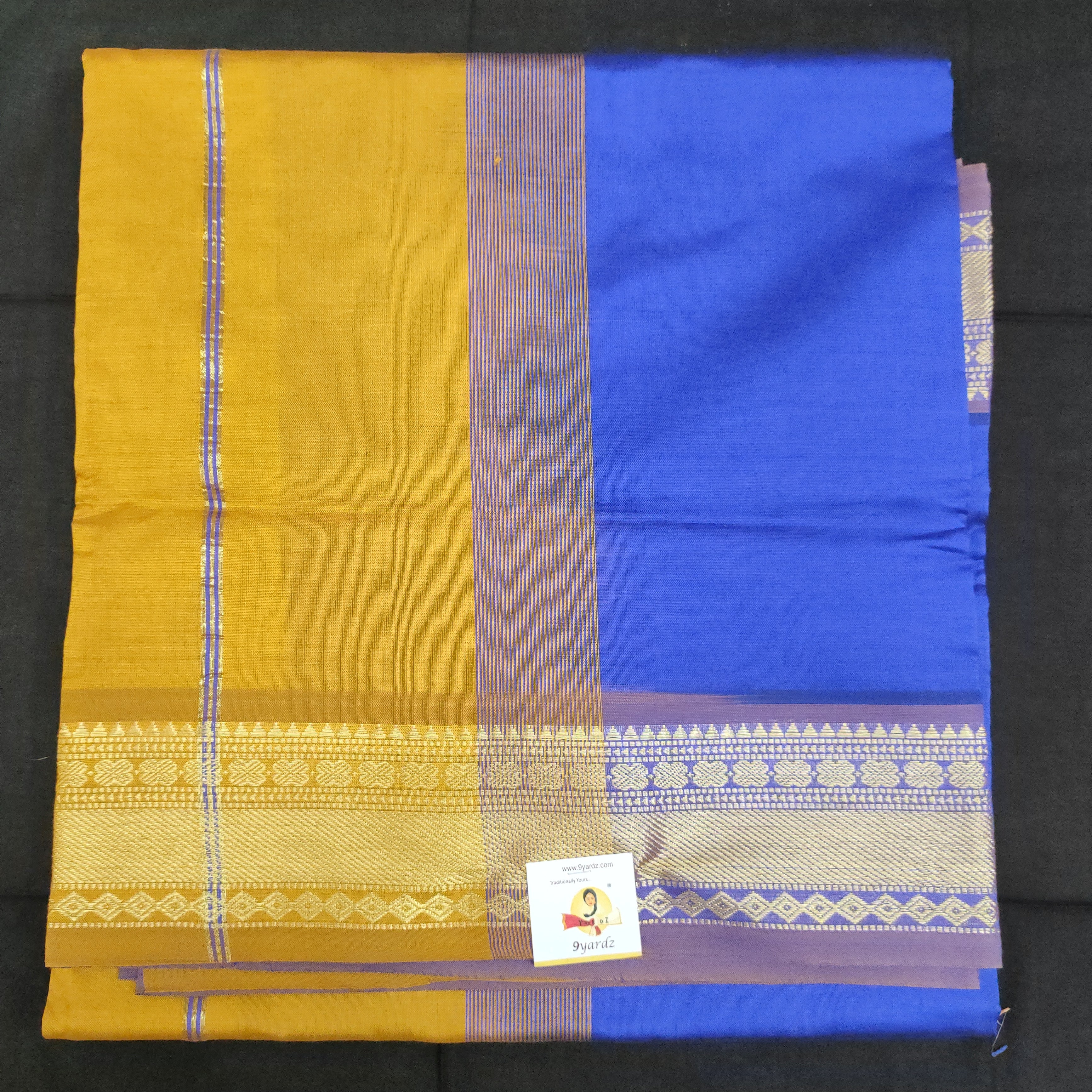 Semi silk cotton 6Yards