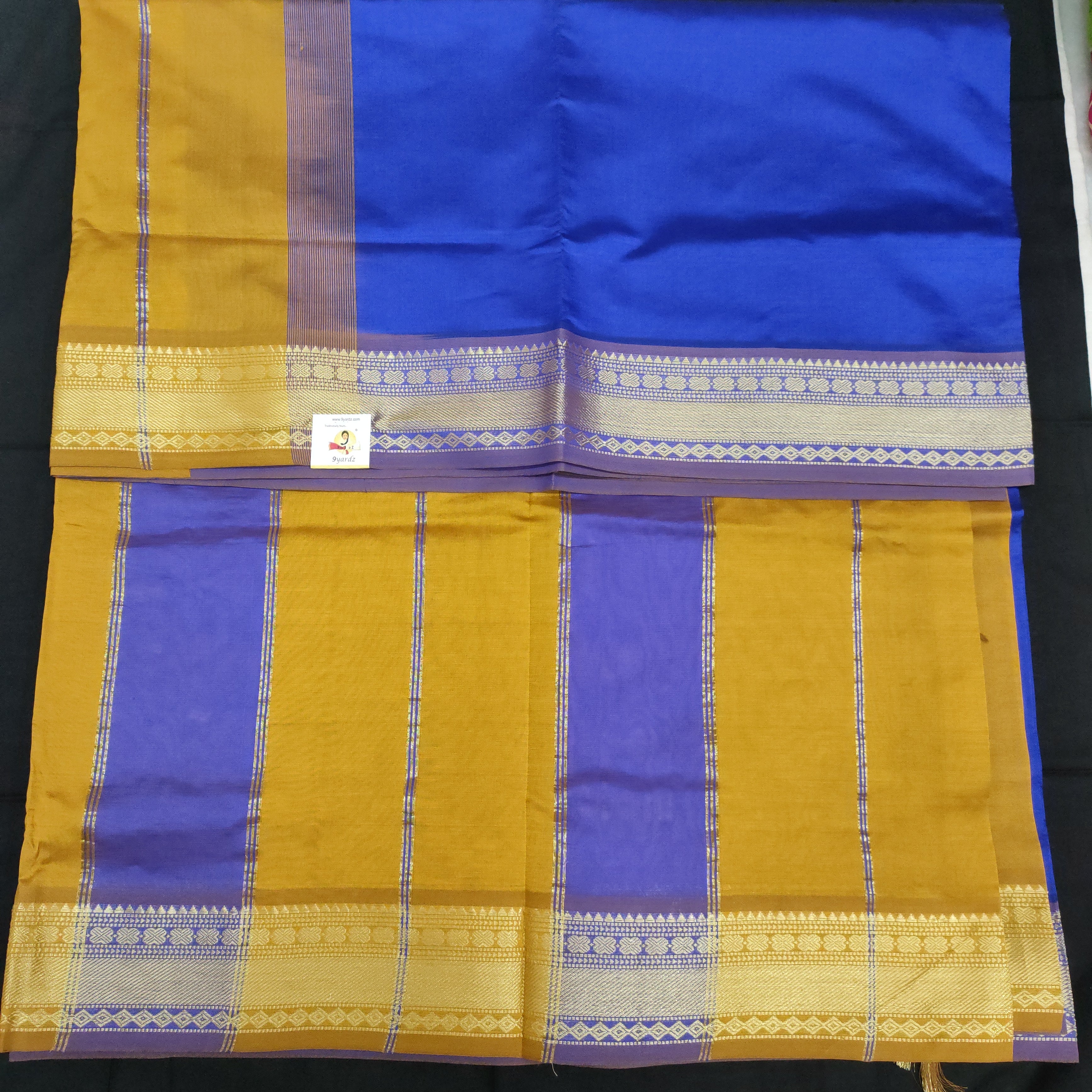 Semi silk cotton 6Yards