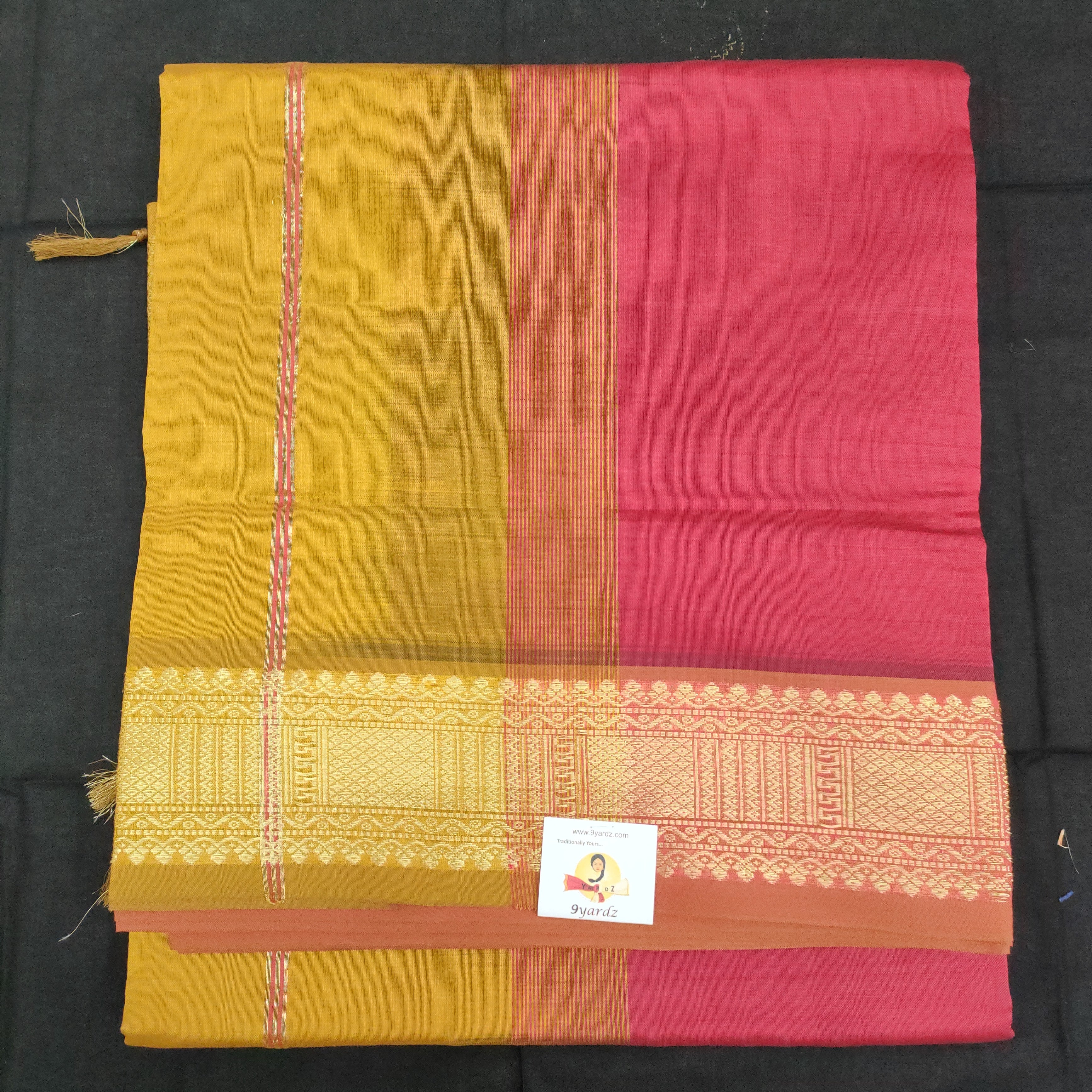 Semi silk cotton 6Yards