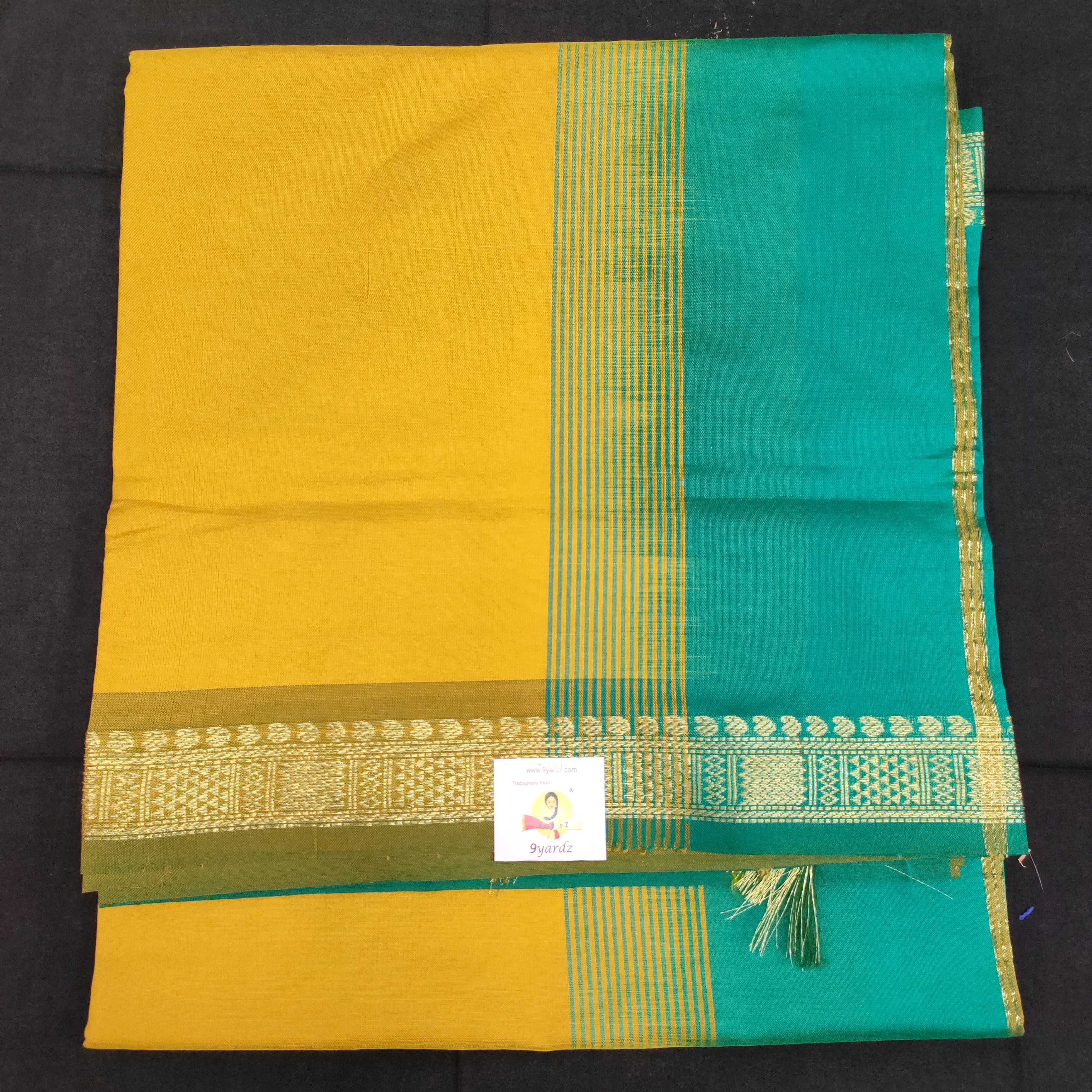 Semi silk cotton 6Yards
