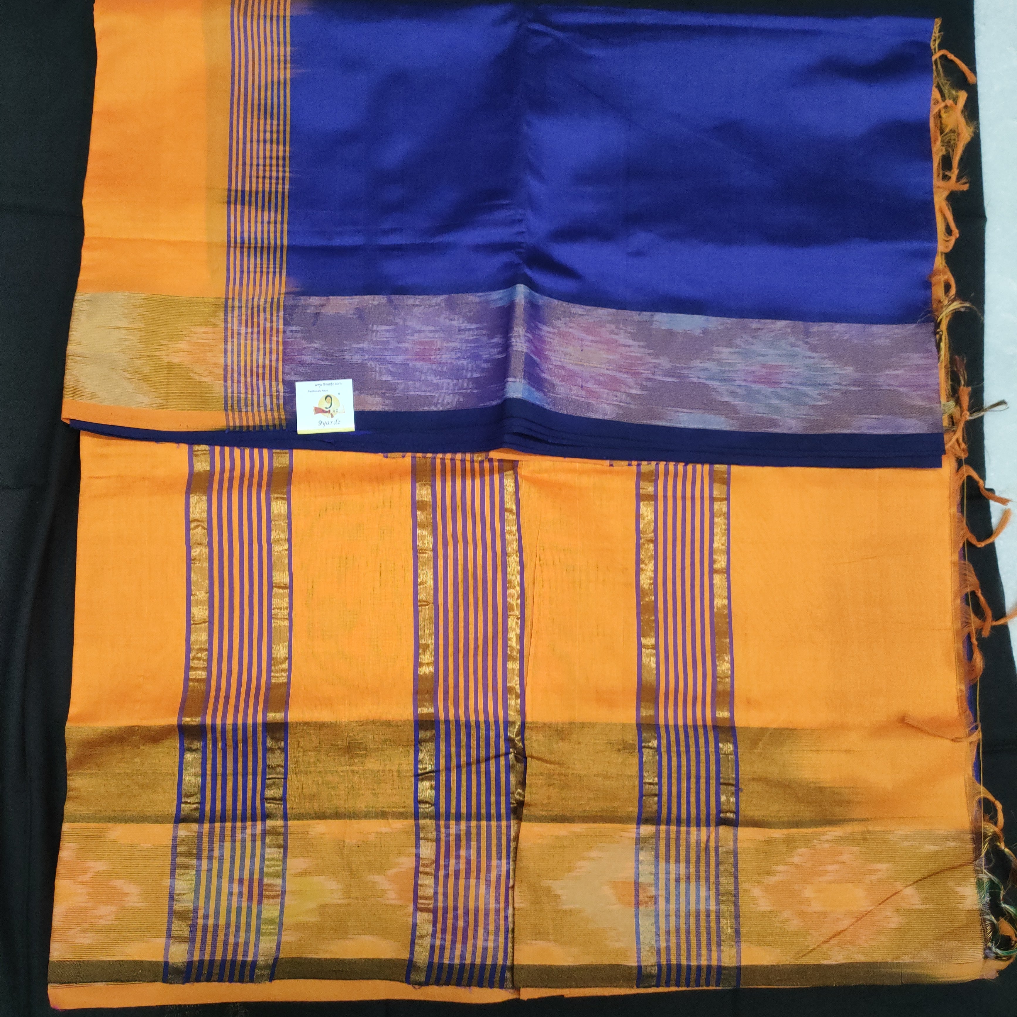 Semi silk cotton 6Yards