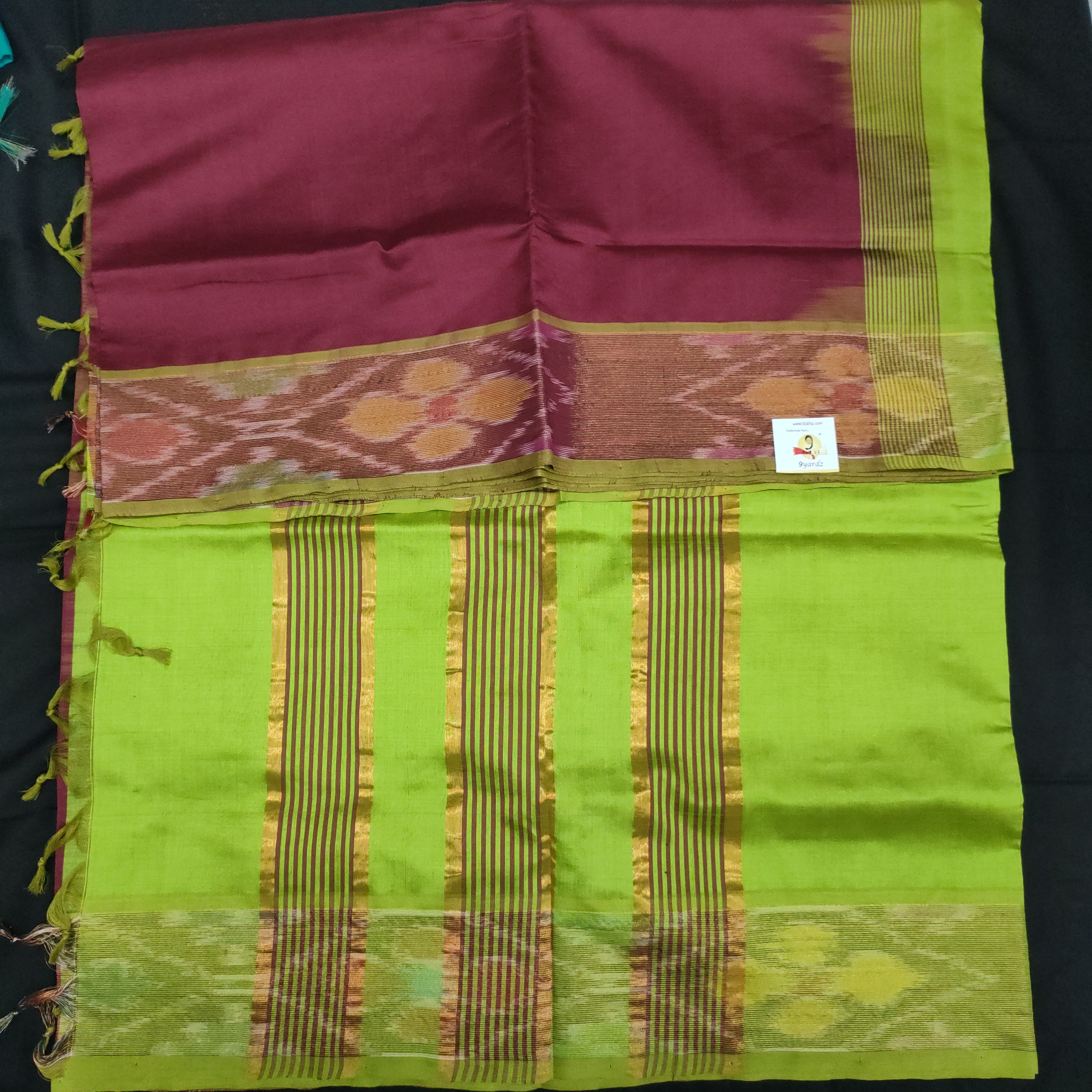 Semi silk cotton 6Yards