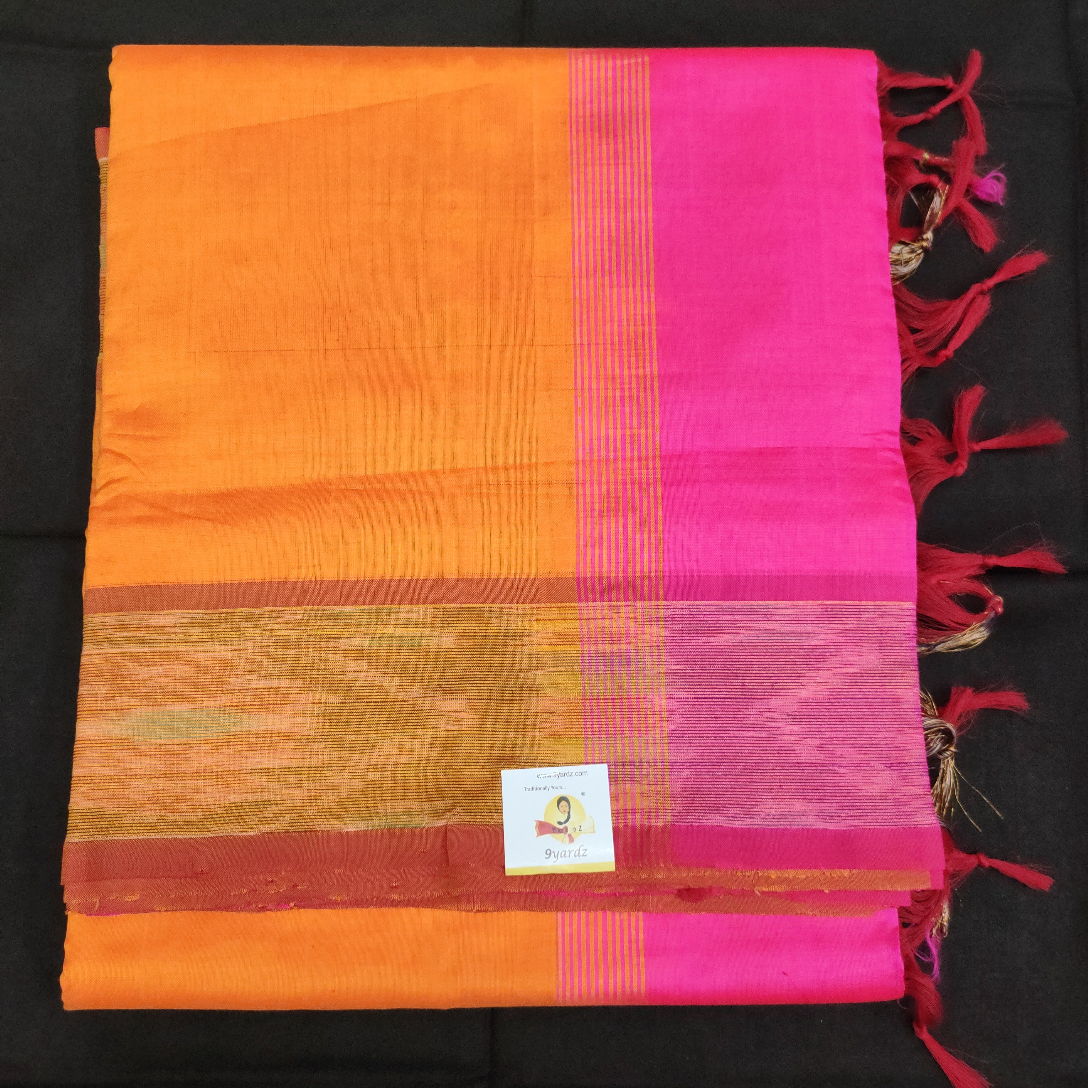 Semi silk cotton 6Yards