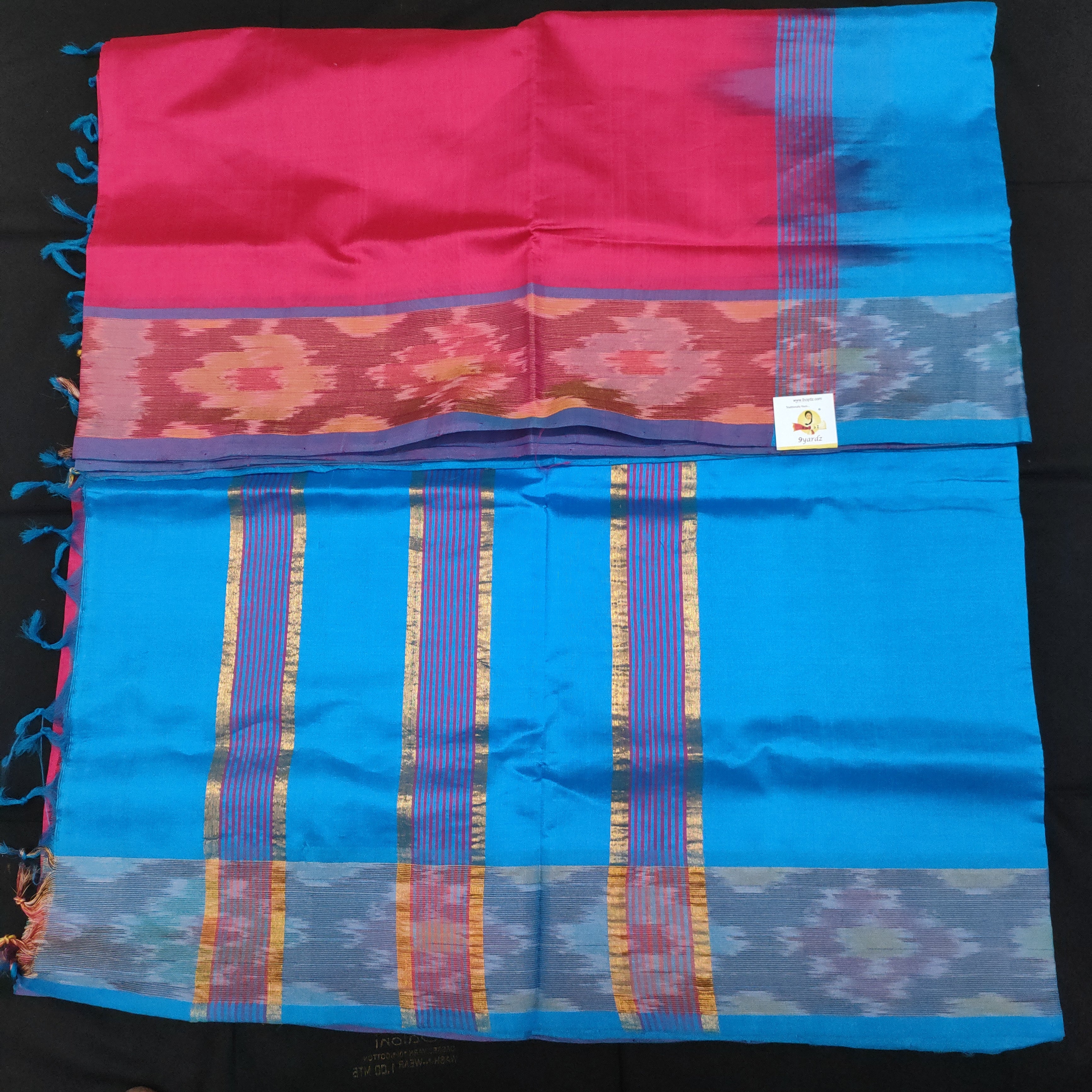 Semi silk cotton 6Yards
