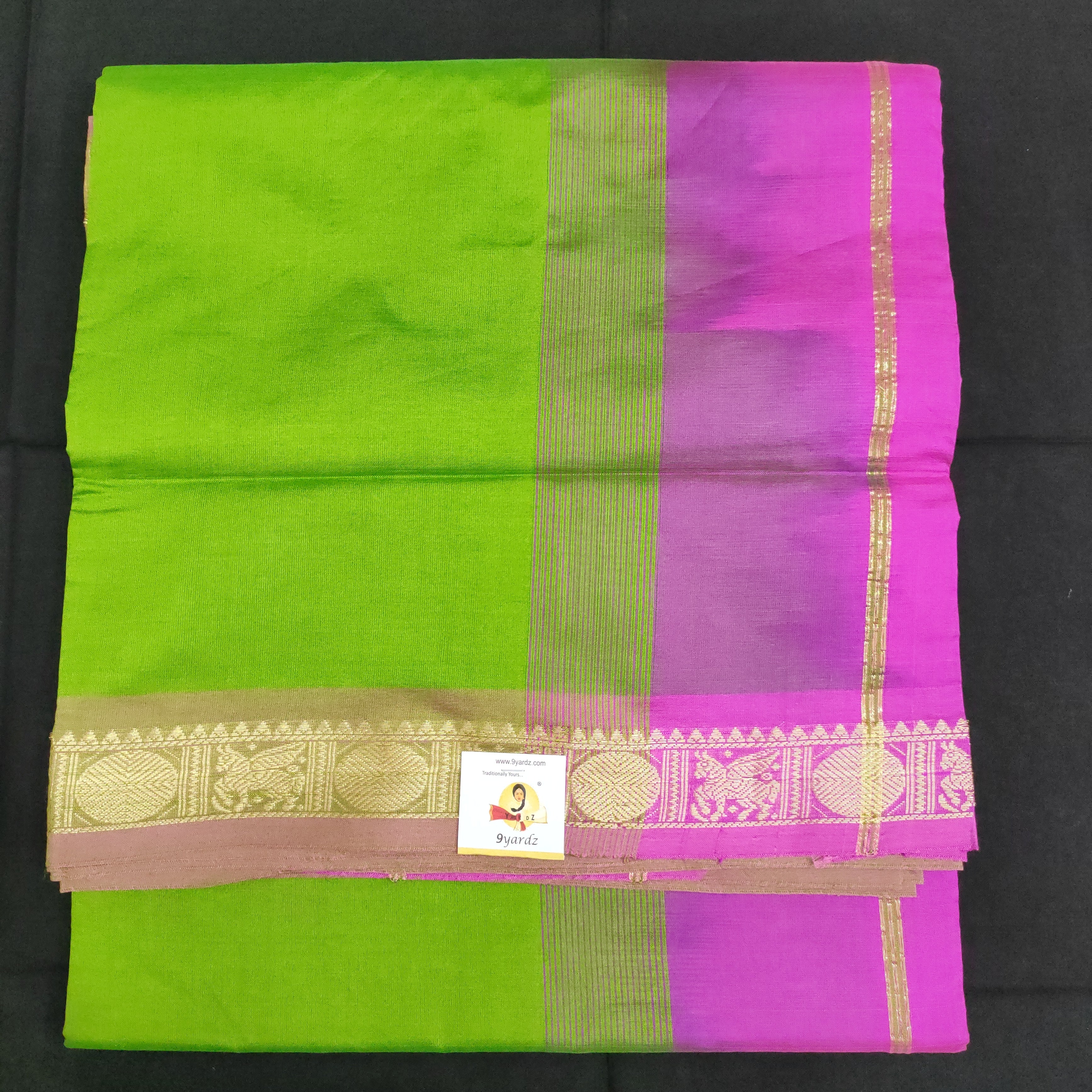 Semi silk cotton 6Yards