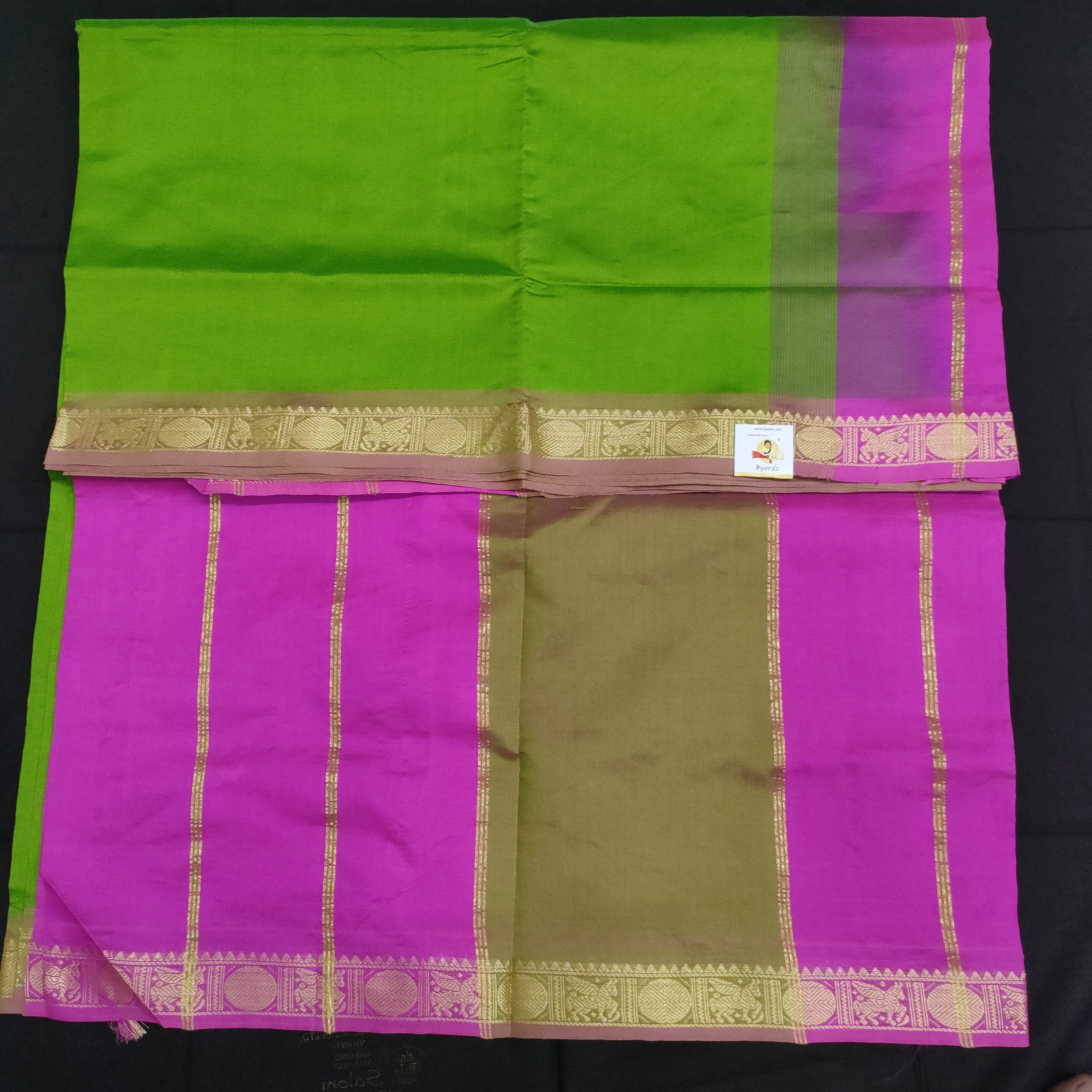 Semi silk cotton 6Yards