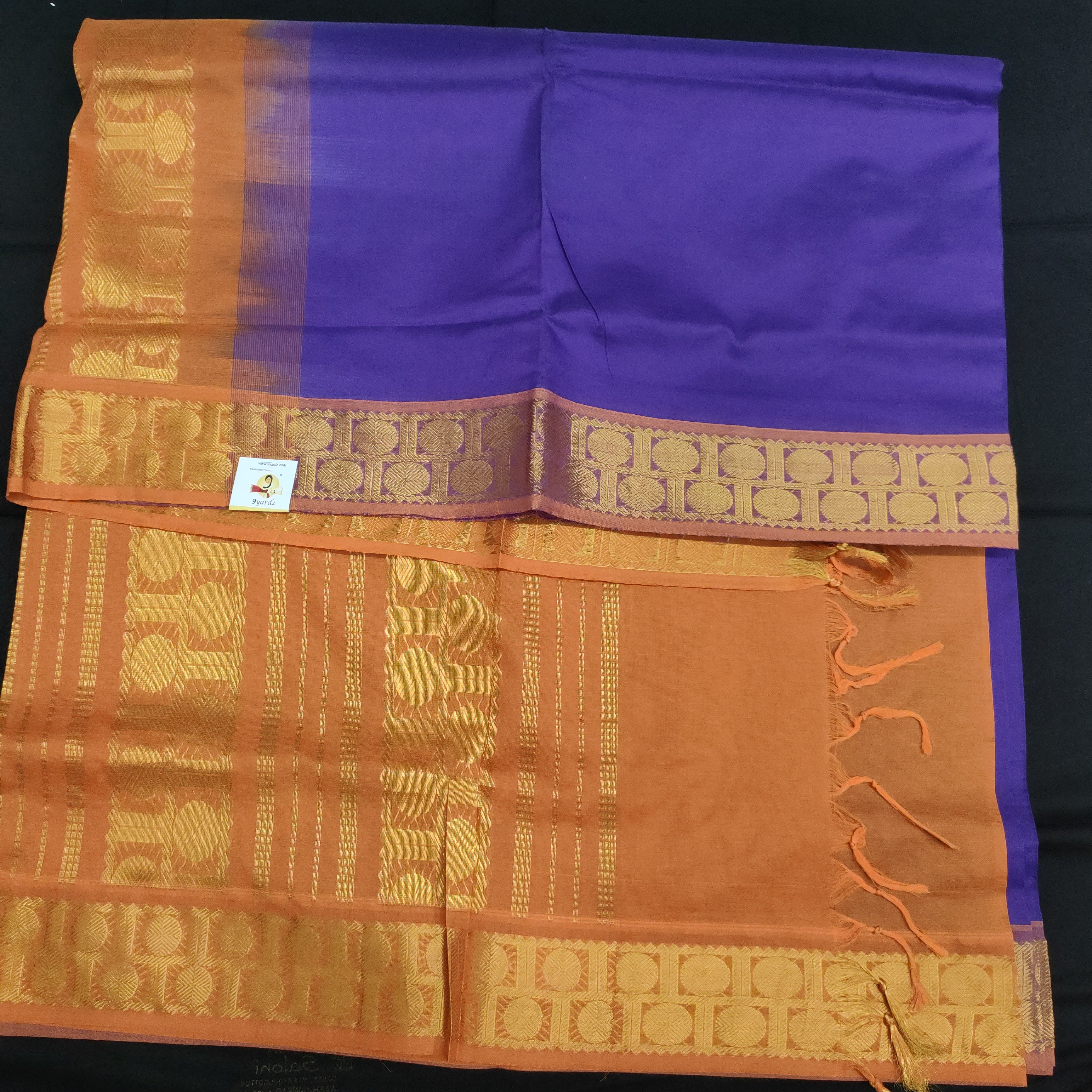 Semi silk cotton 6Yards