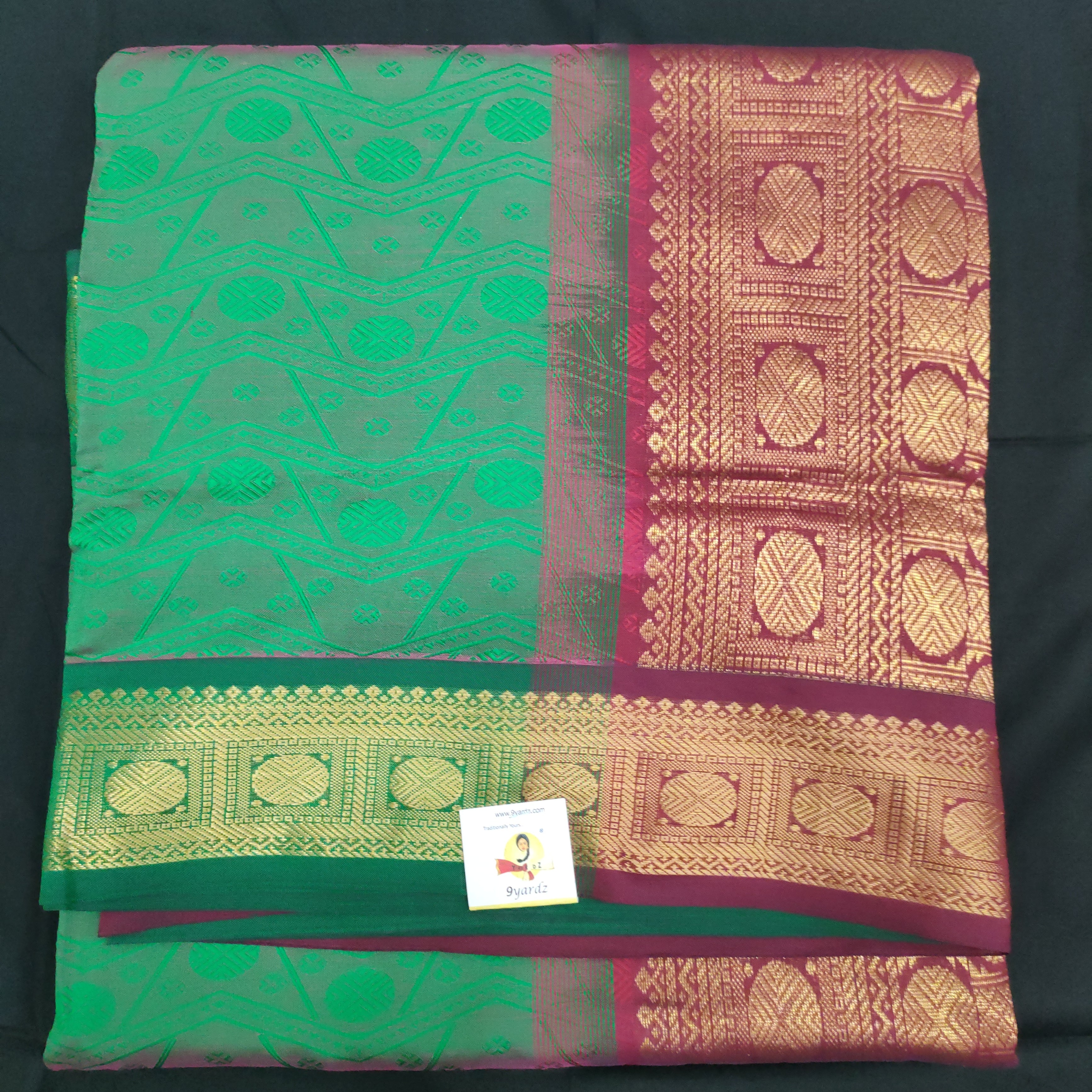 Semi Silk cotton Madisar Embossed