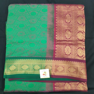 Semi Silk cotton Madisar Embossed