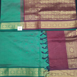 Semi Silk cotton Madisar Embossed