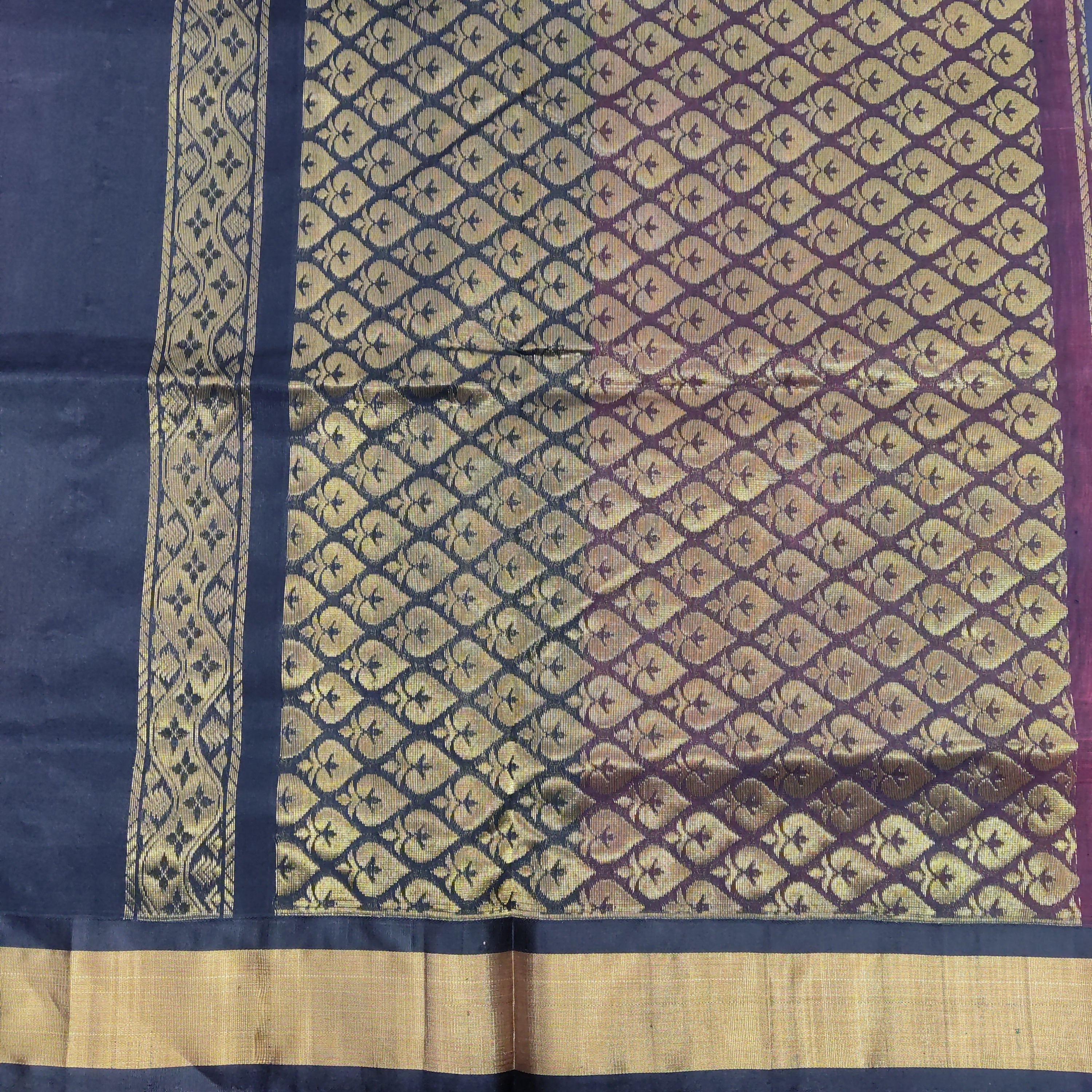 Pure Silk Cotton 6Yards Retta Pett