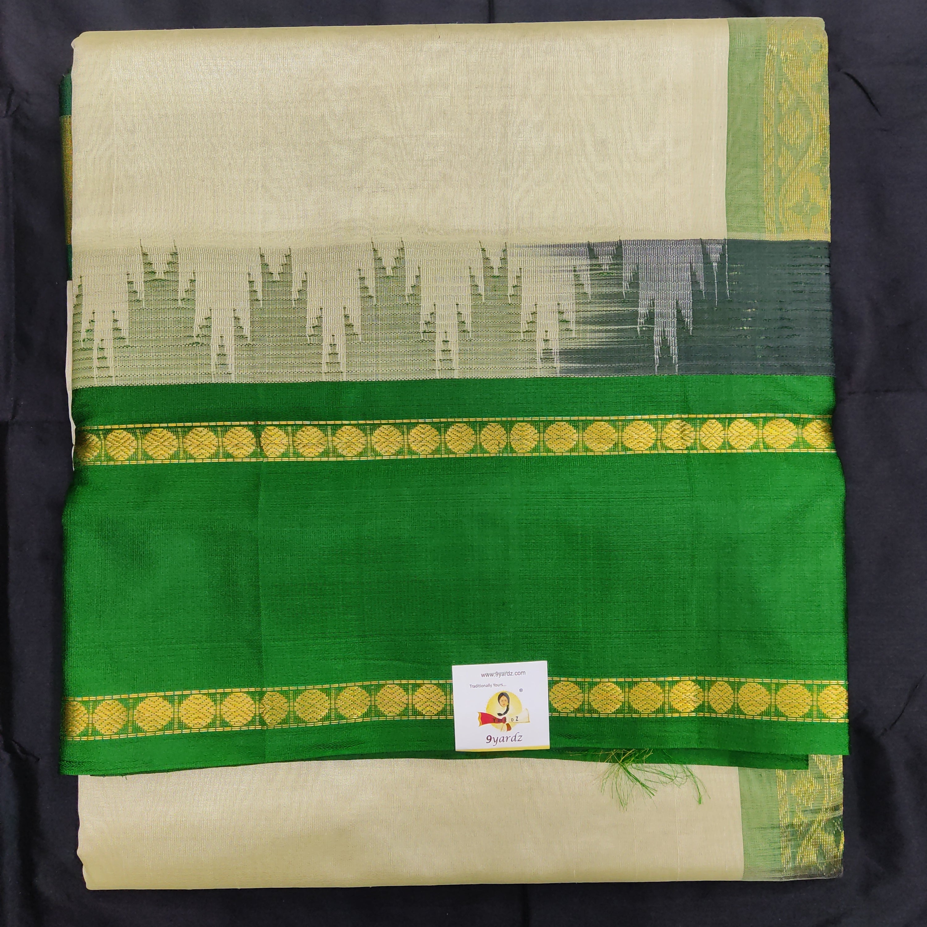 Pure Silk Cotton 6Yards Retta Pett