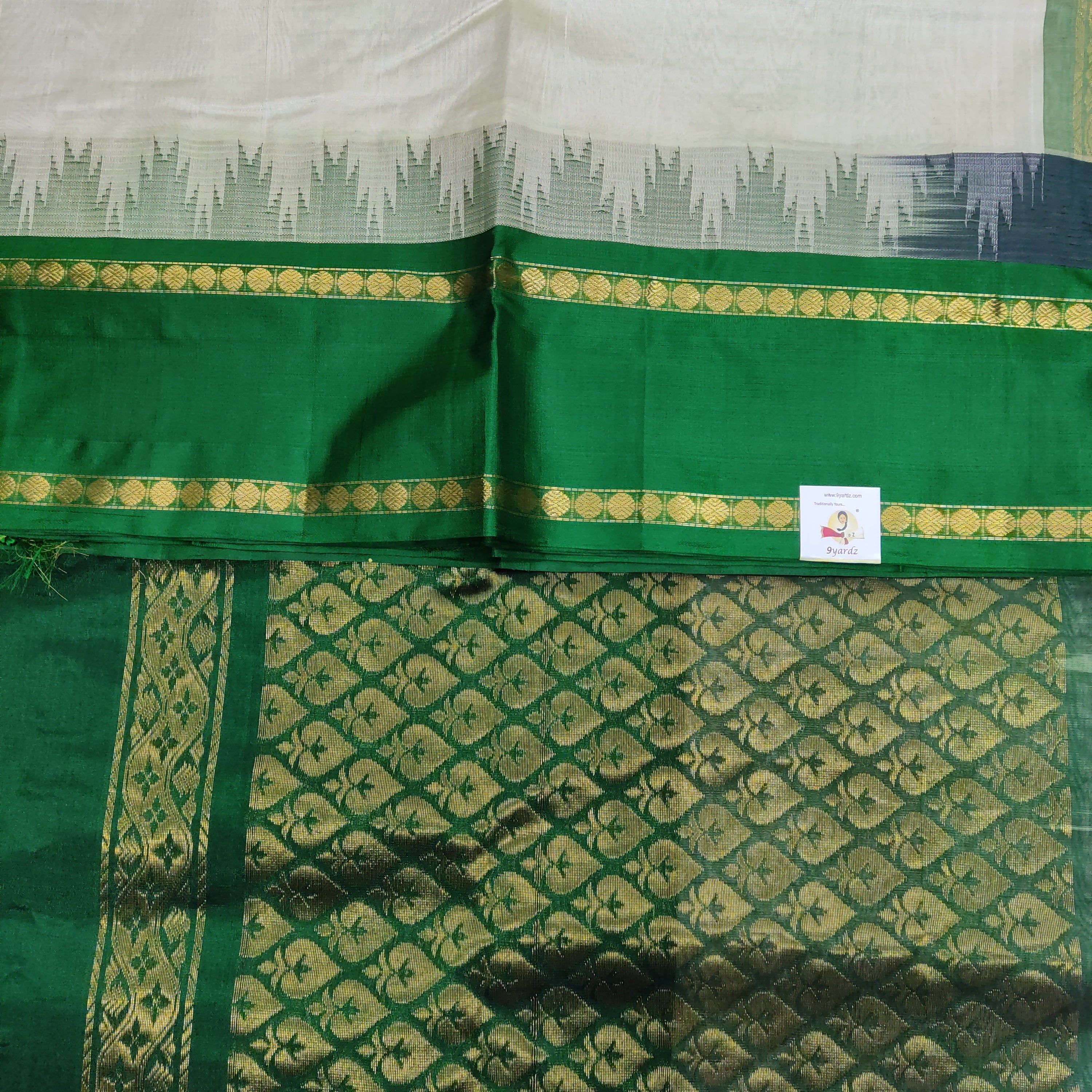 Pure Silk Cotton 6Yards Retta Pett
