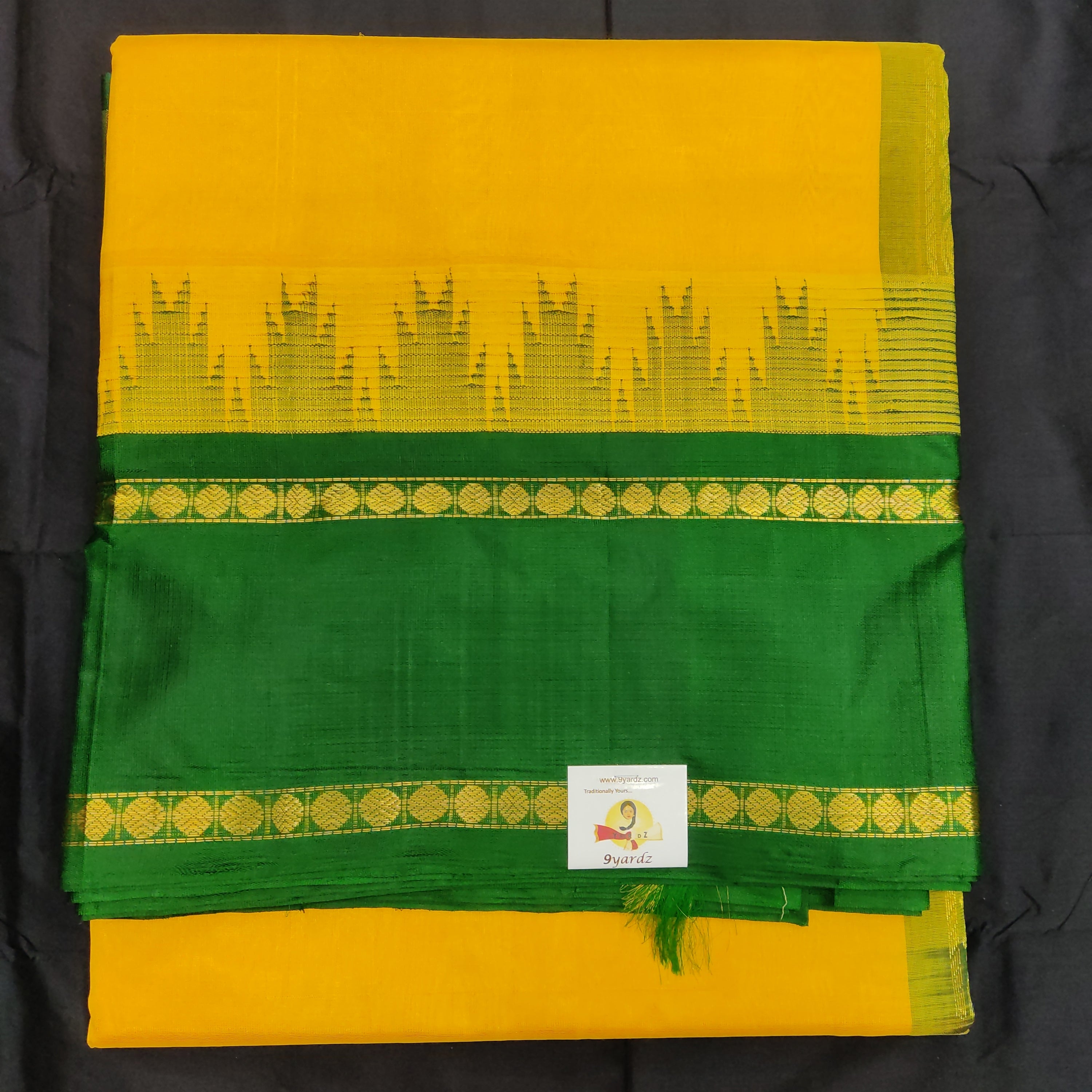 Pure Silk Cotton 6Yards Retta Pett