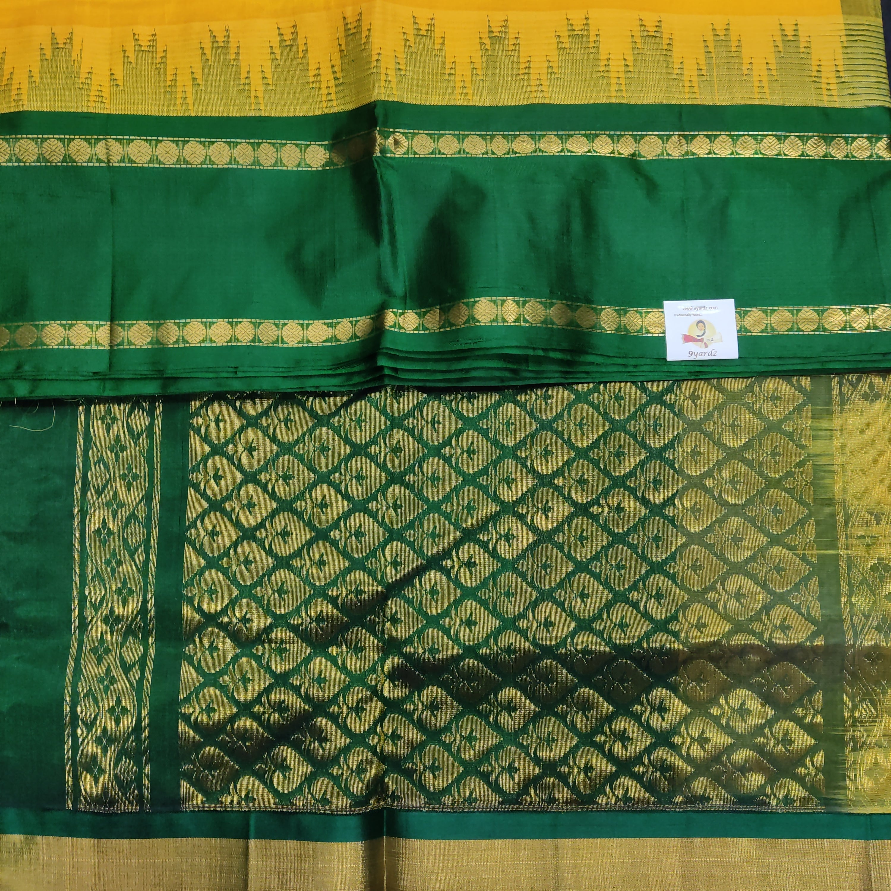 Pure Silk Cotton 6Yards Retta Pett