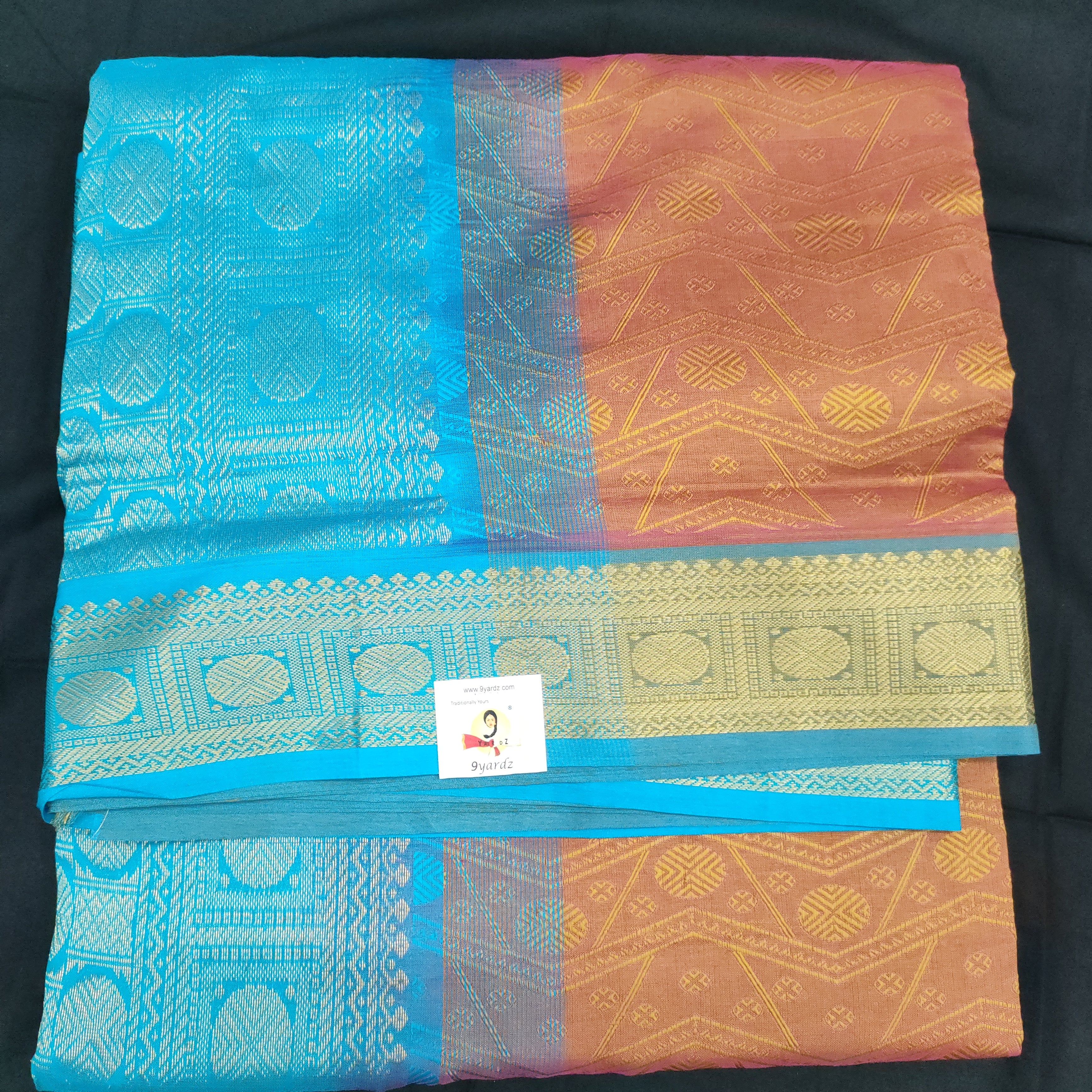 Semi Silk cotton Madisar Embossed