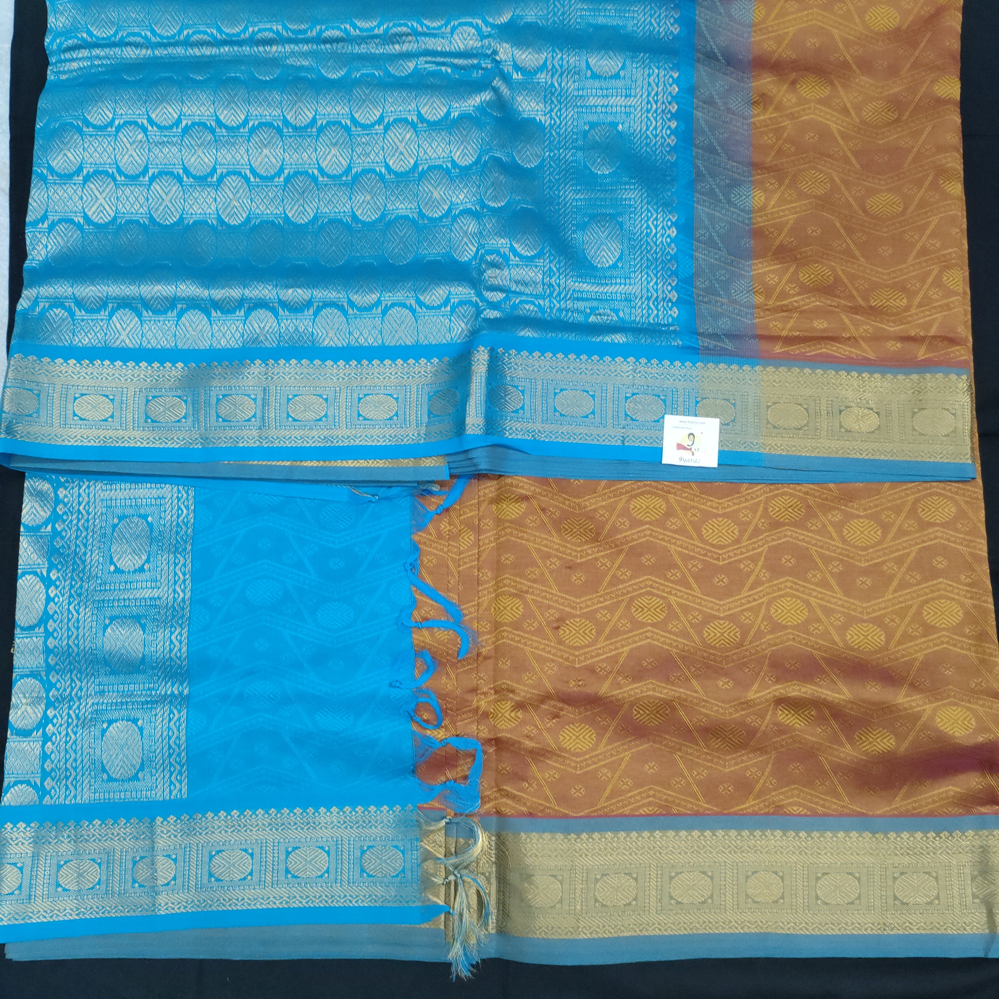 Semi Silk cotton Madisar Embossed
