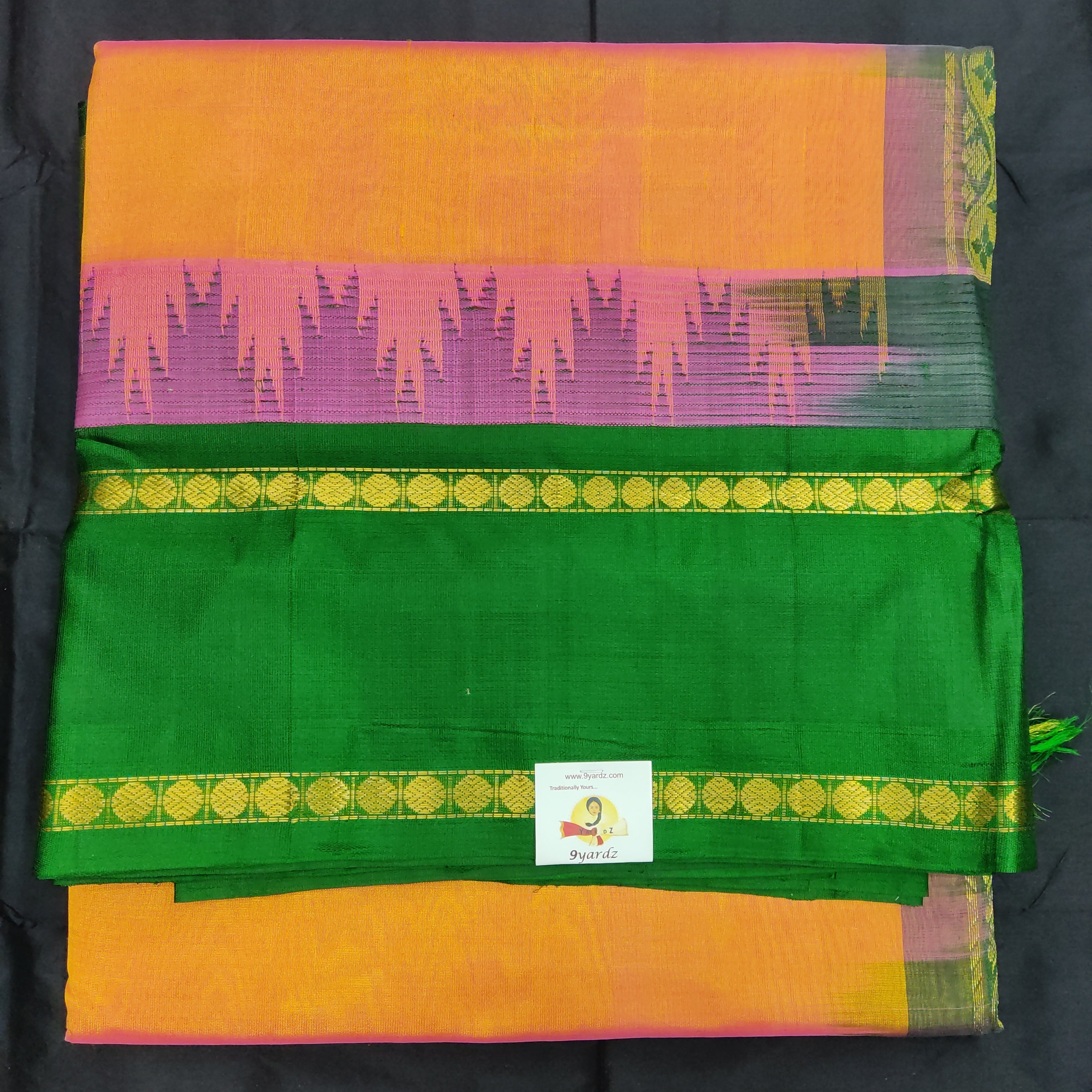 Pure Silk Cotton 6Yards Retta Pett
