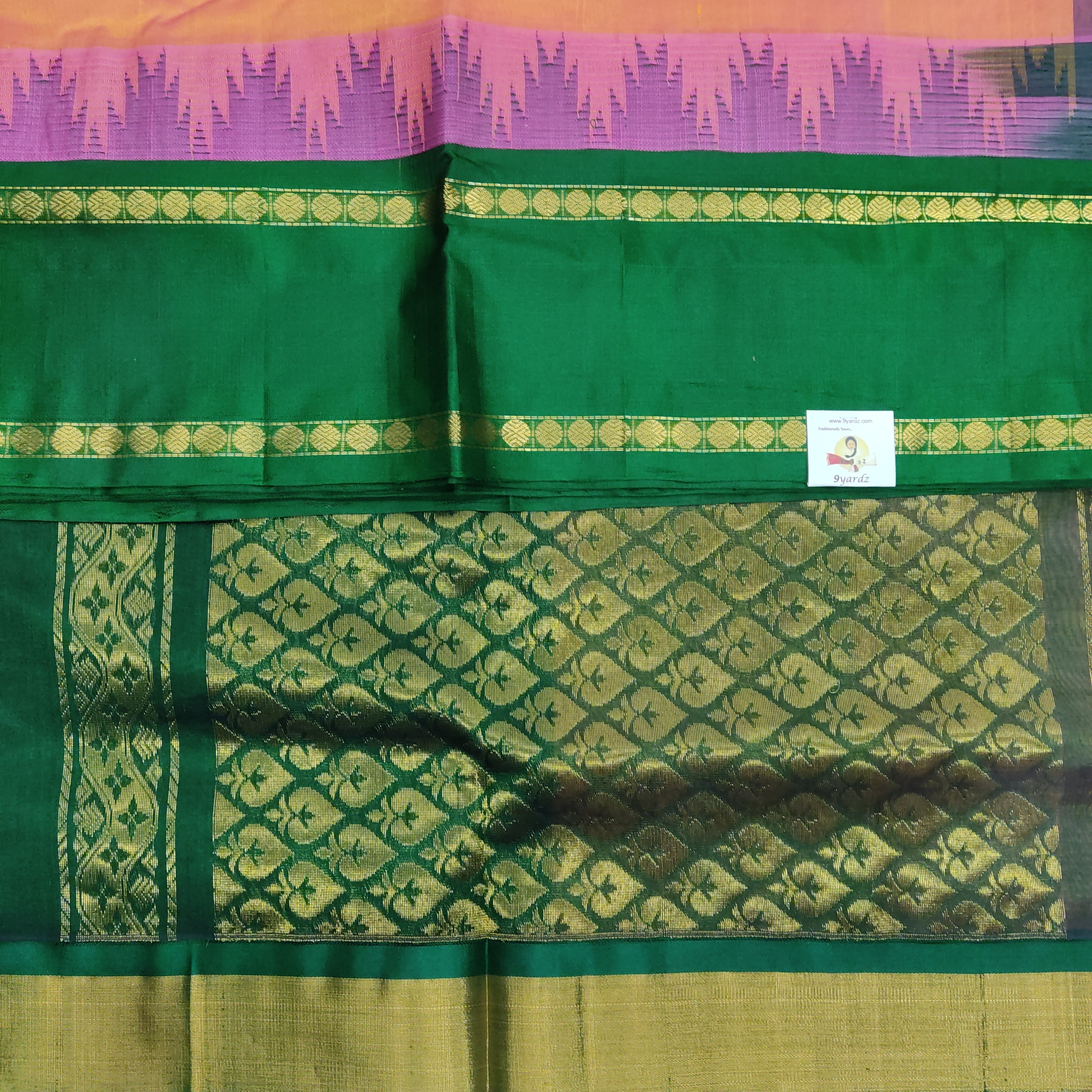 Pure Silk Cotton 6Yards Retta Pett