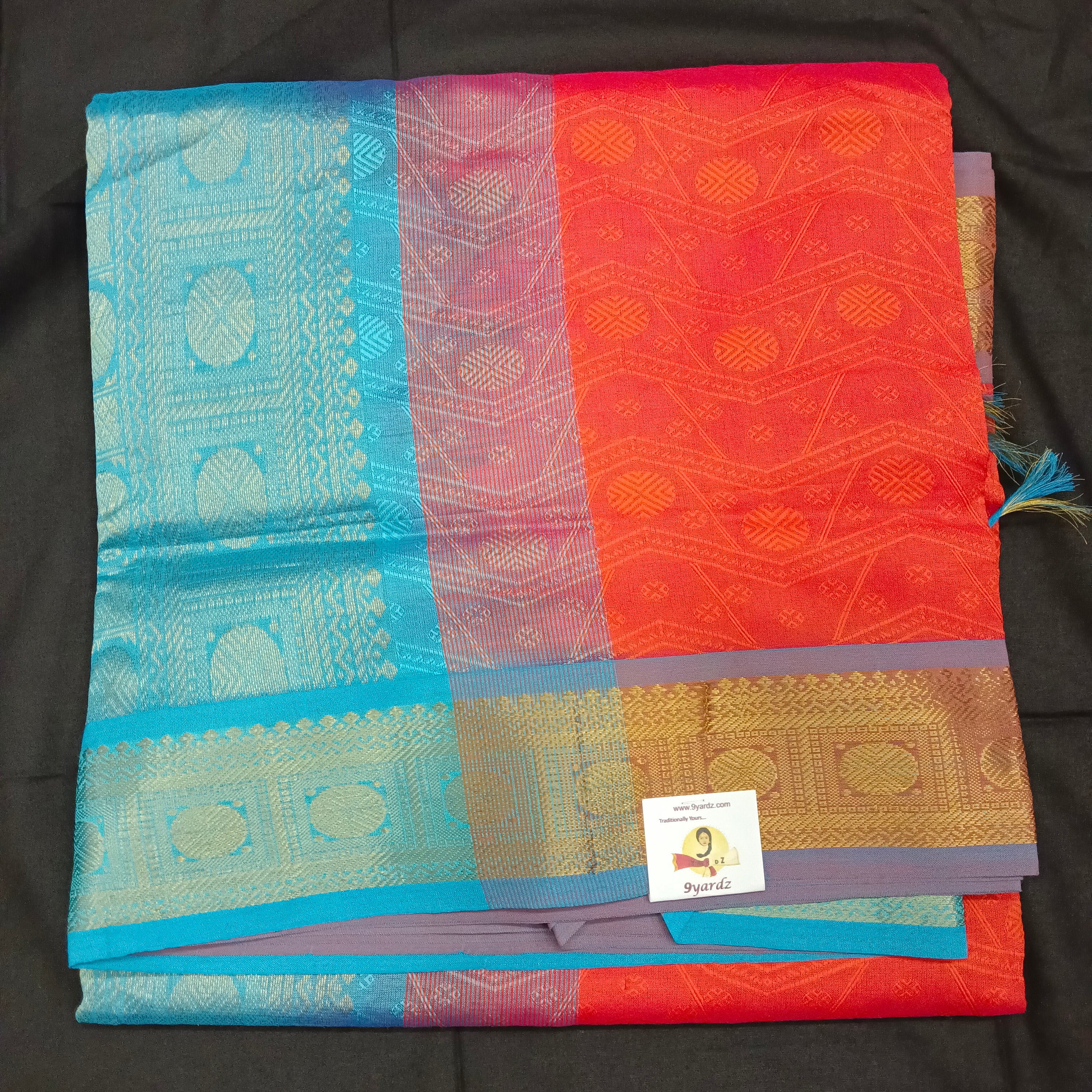 Semi Silk cotton Madisar Embossed