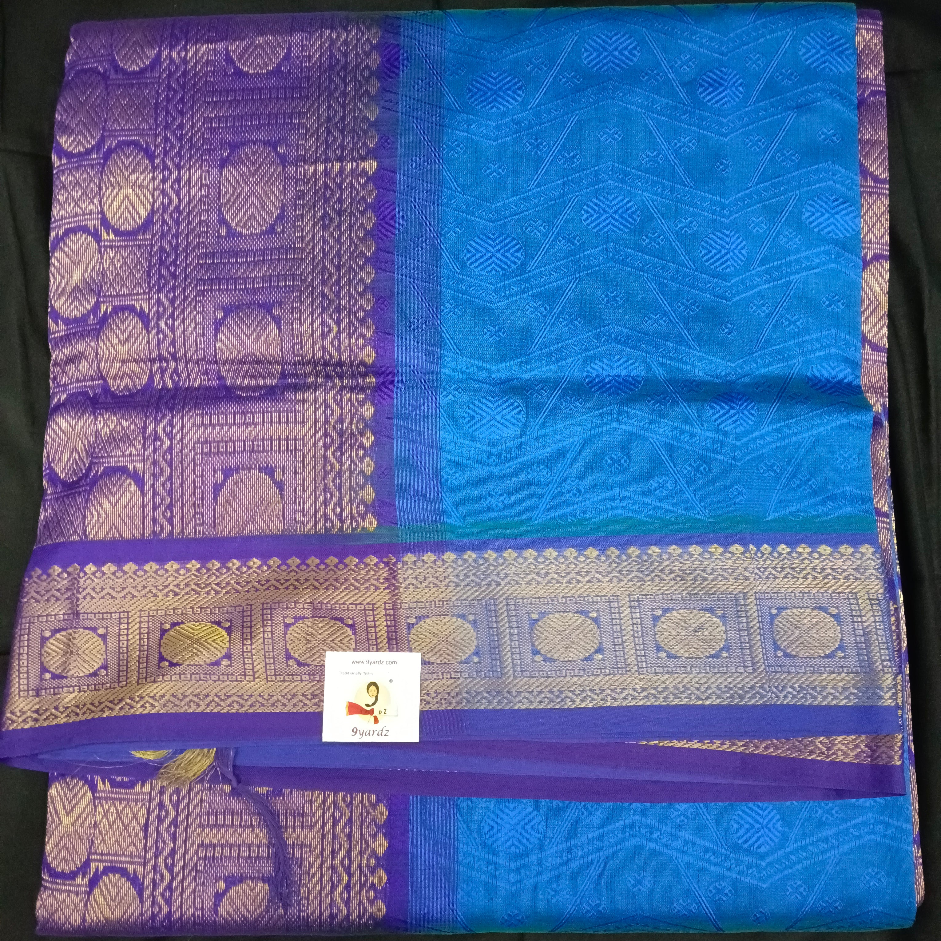 Semi Silk cotton Madisar Embossed
