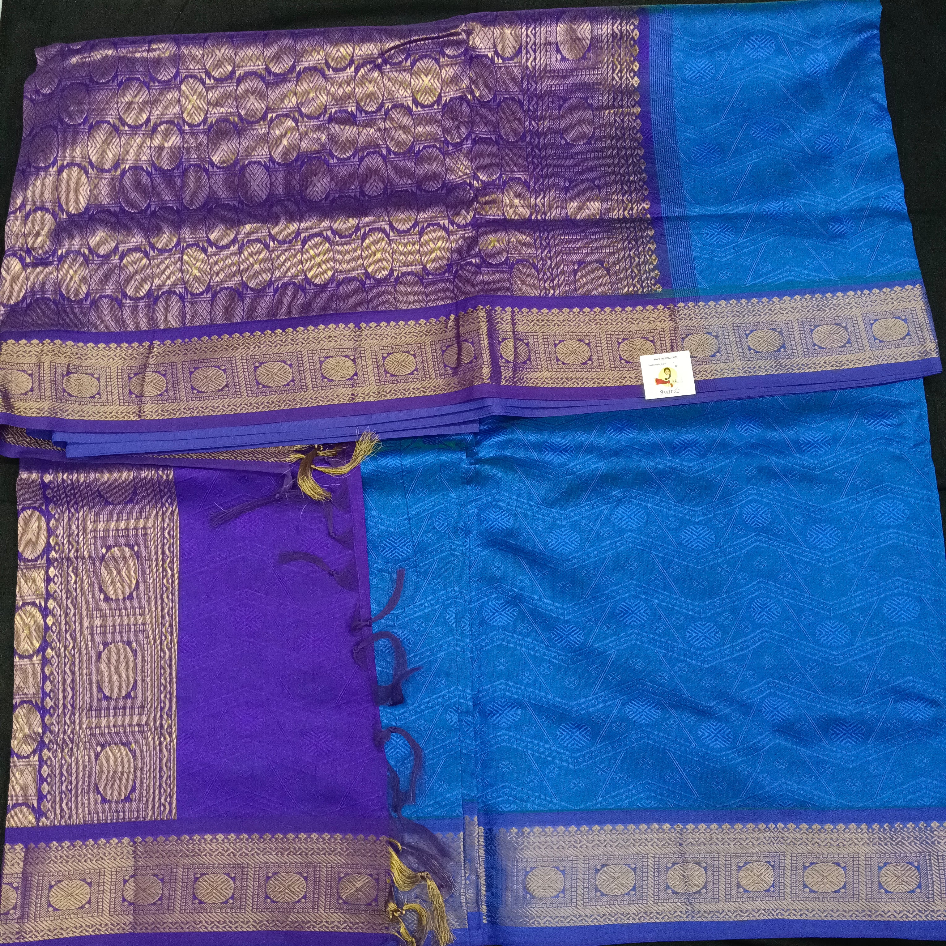 Semi Silk cotton Madisar Embossed