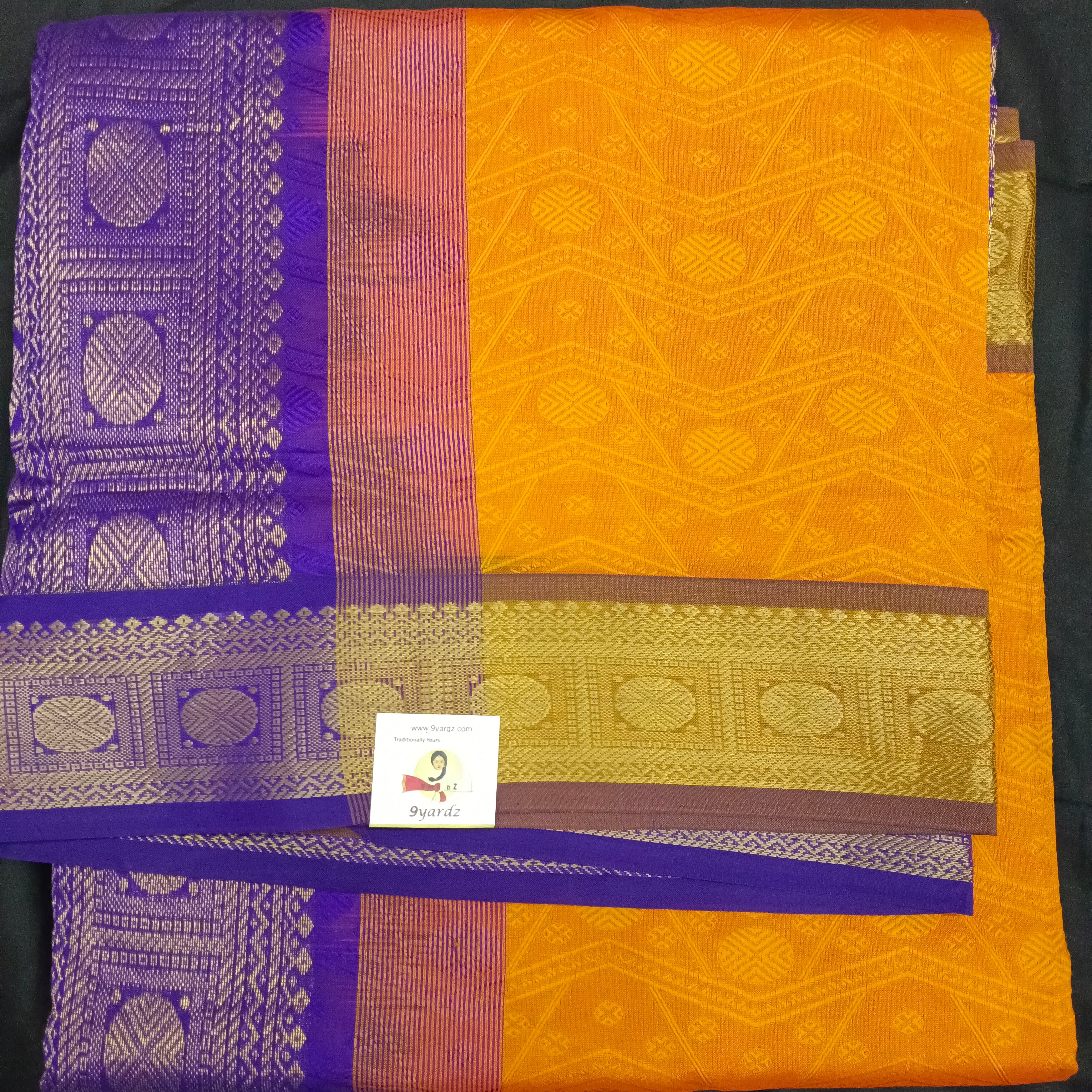 Semi Silk cotton Madisar Embossed