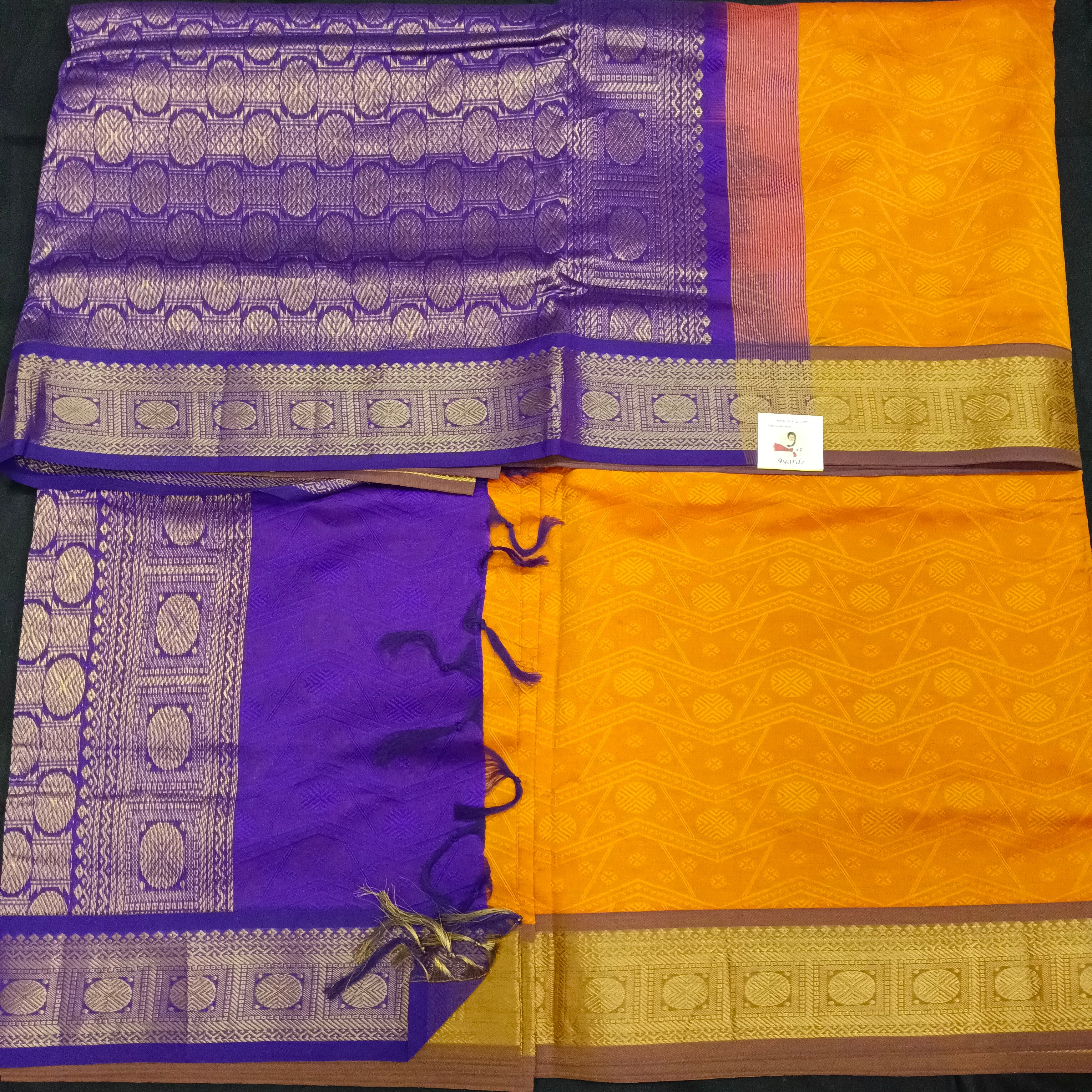 Semi Silk cotton Madisar Embossed