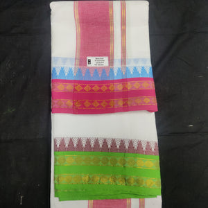 Cotton  Dhothi Jacquard 9*5