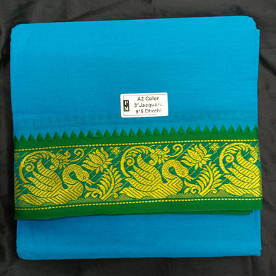 Cotton Colour  Dhothi 9*5