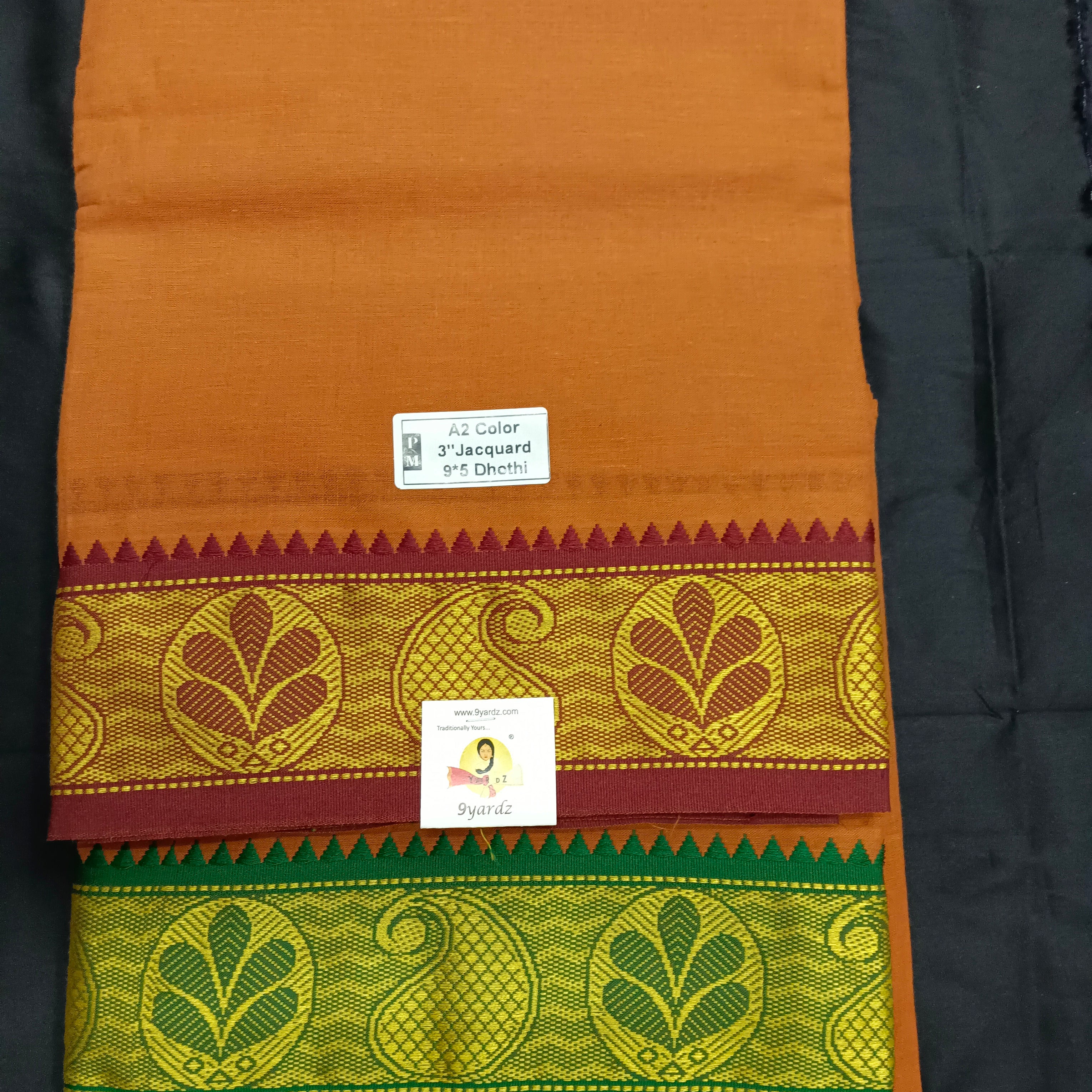 Cotton Colour  Dhothi 9*5