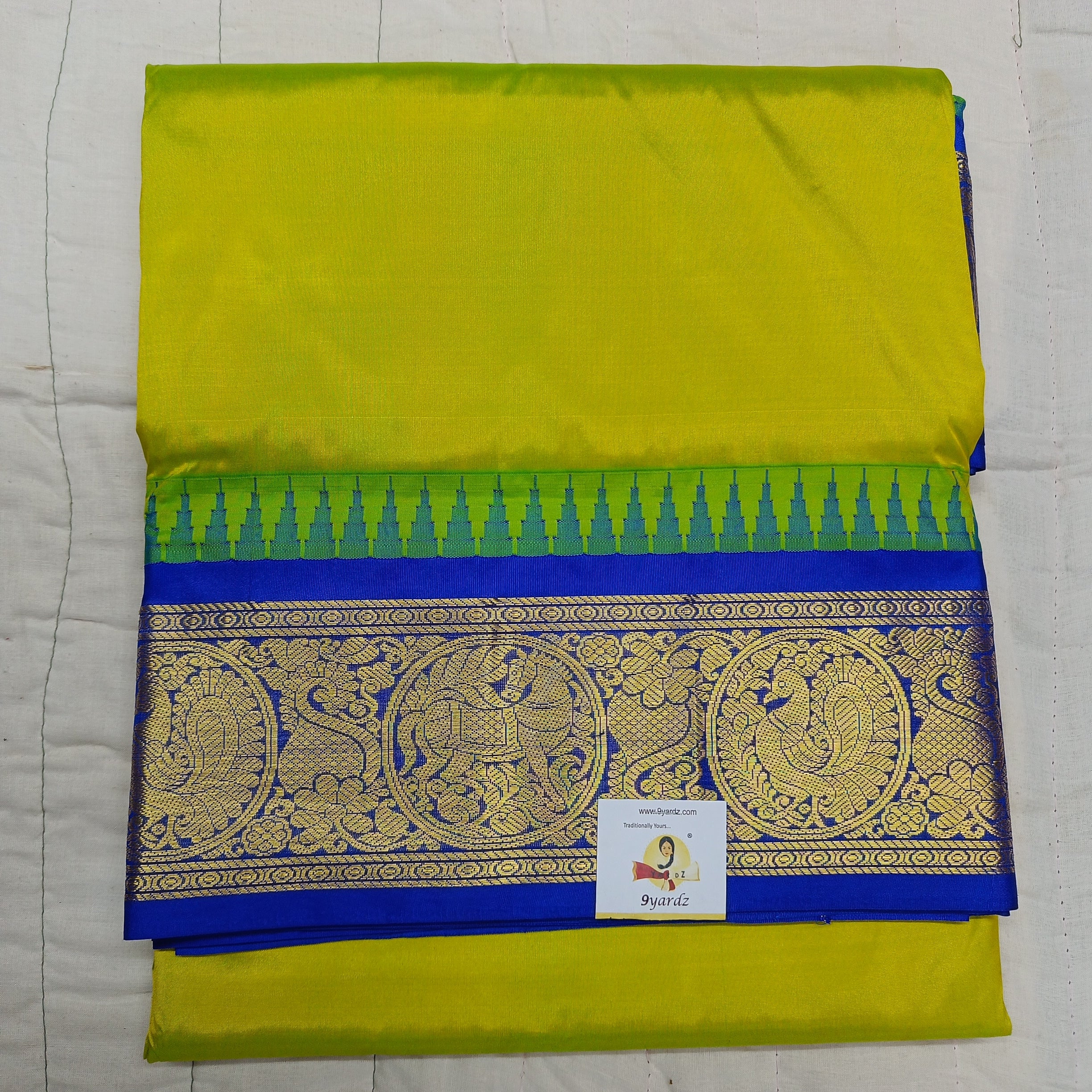 Pure silk 10 yardz