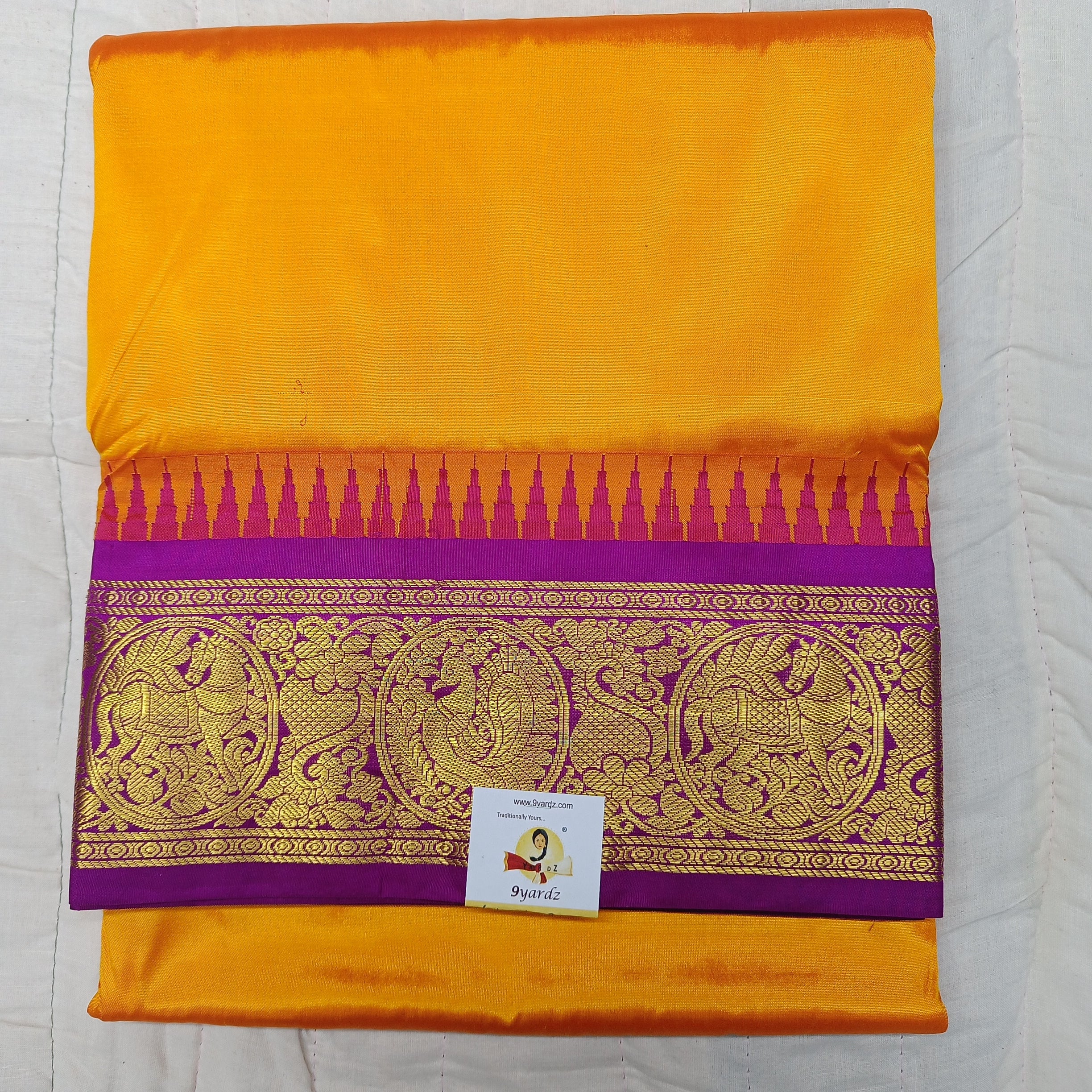 Pure silk 10 yardz